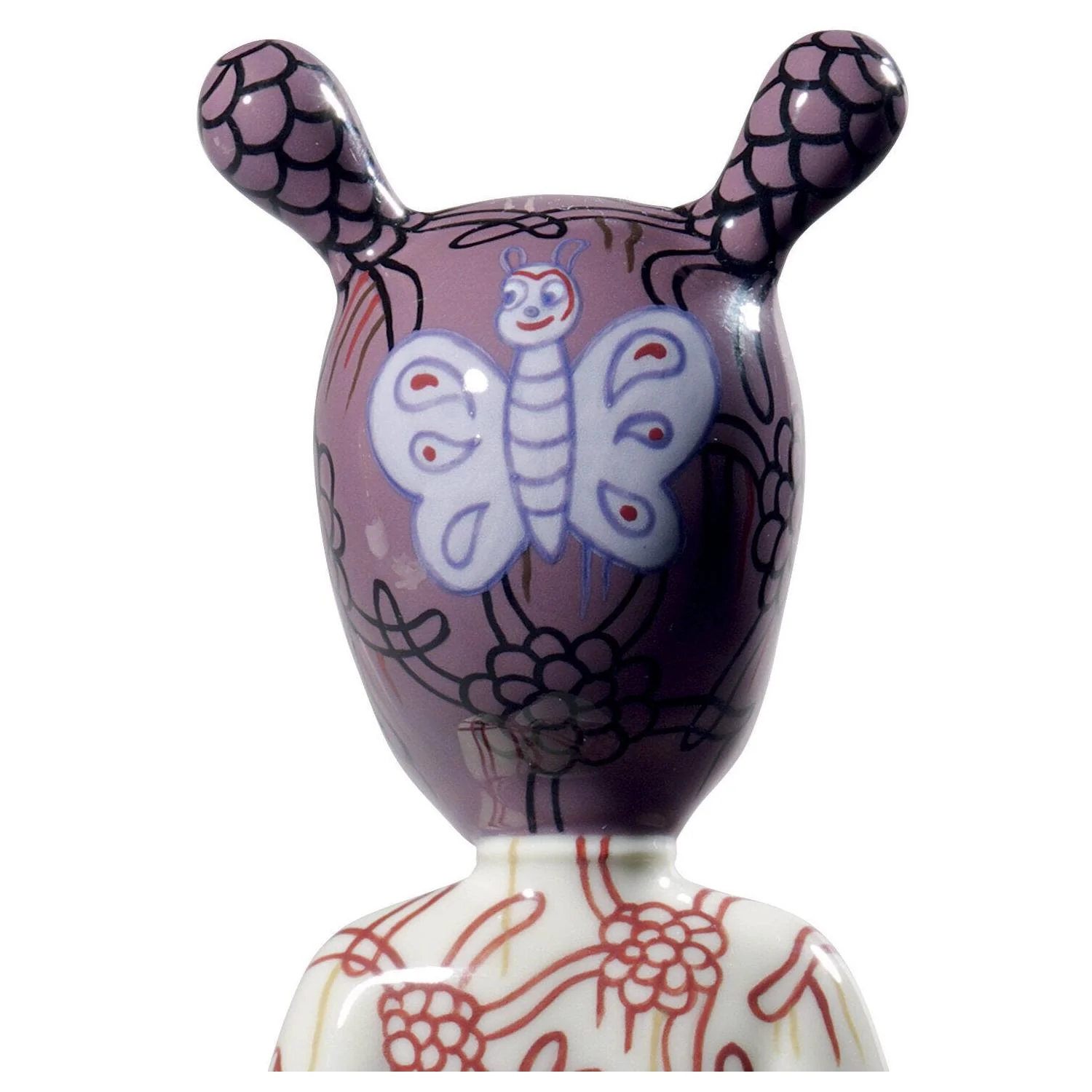 LLADRO' Scultura The Guest By Gary Baseman Modello Piccolo Serie Numerate 30x11cm Porcellana - Image 5