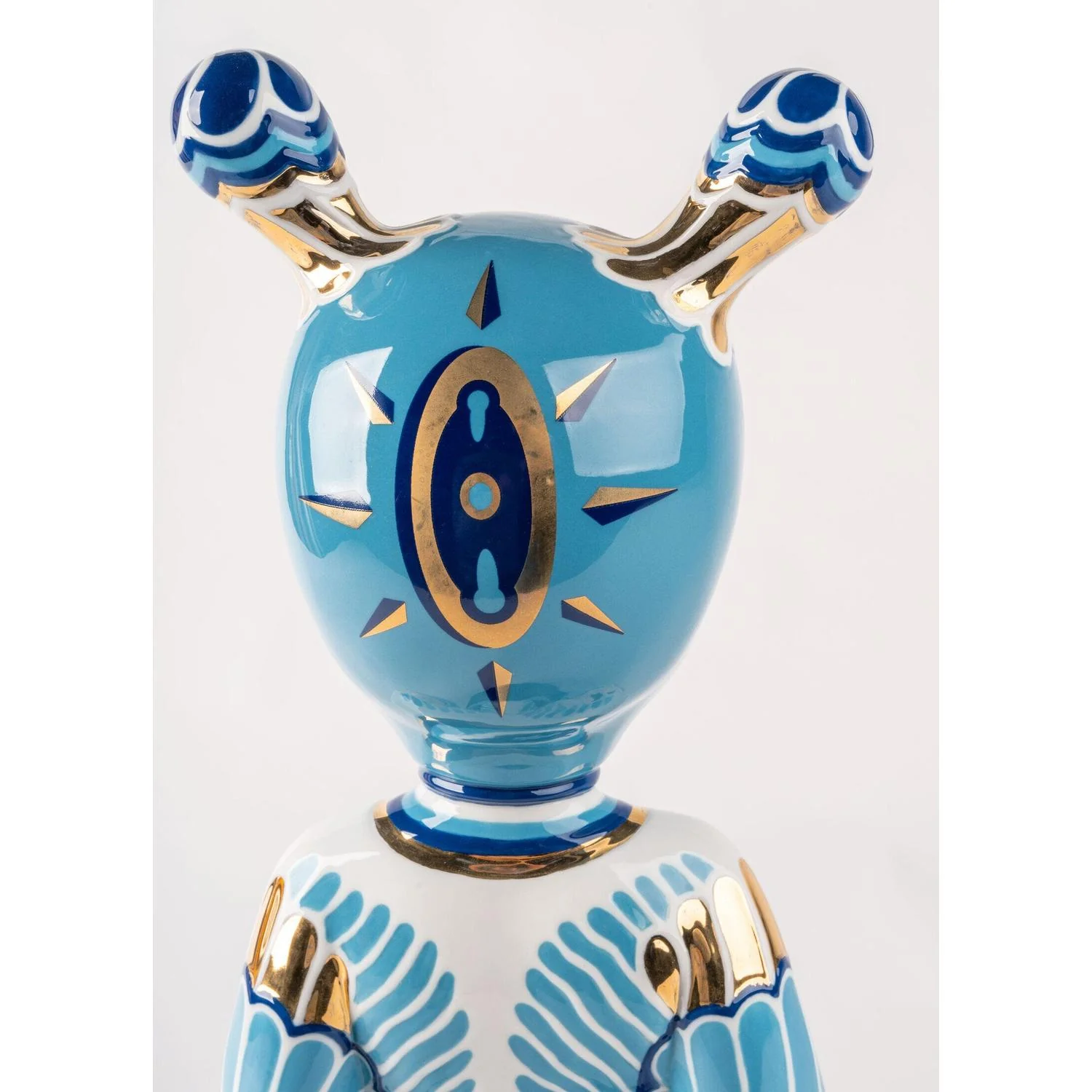 LLADRO' Scultura The Guest By Kzeng Jiang Big Serie Limitata 52x19cm Porcellana - Image 6