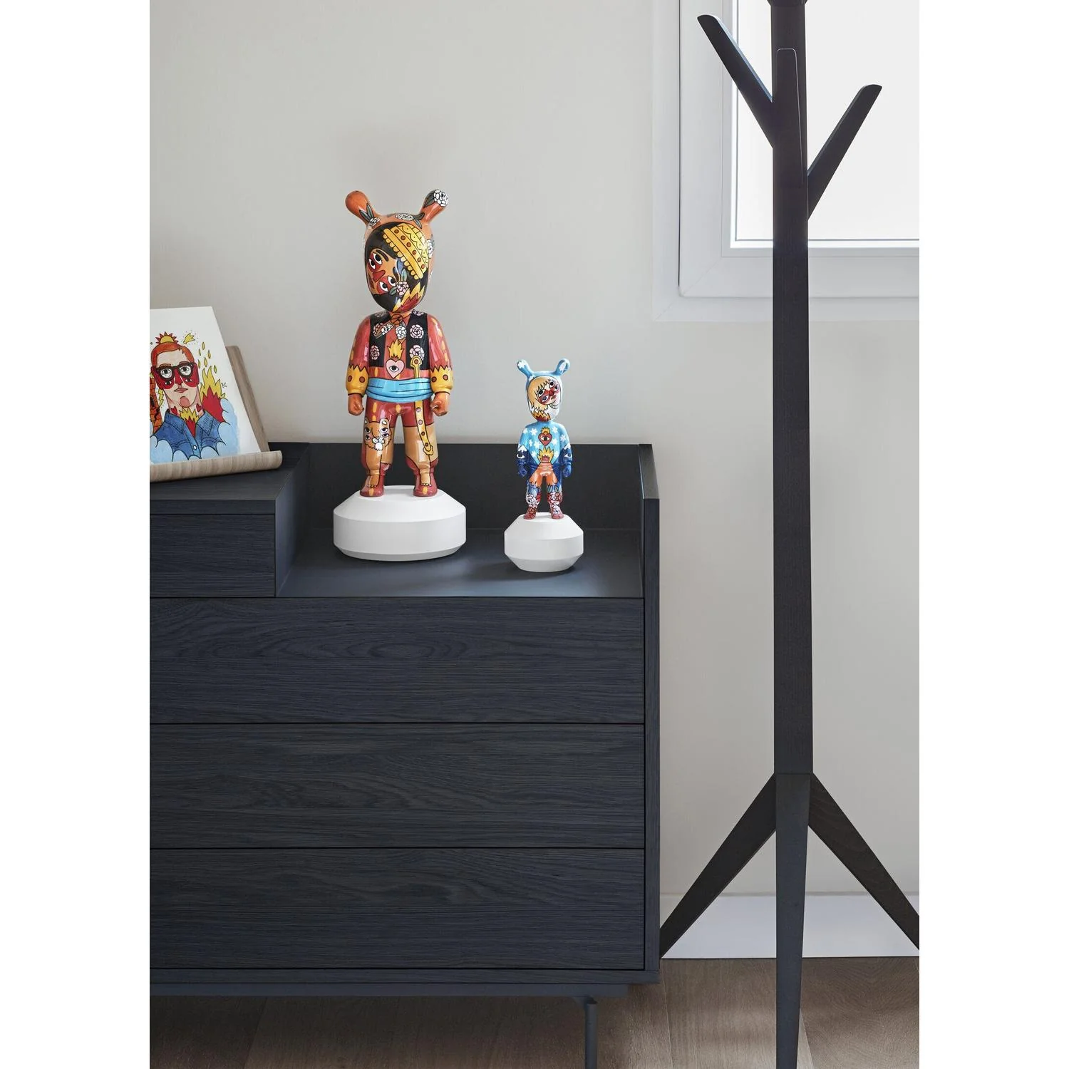 LLADRO' Scultura The Guest By Ricardo Cavolo Piccolo Serie Numerate 30x11cm Porcellana - Image 4