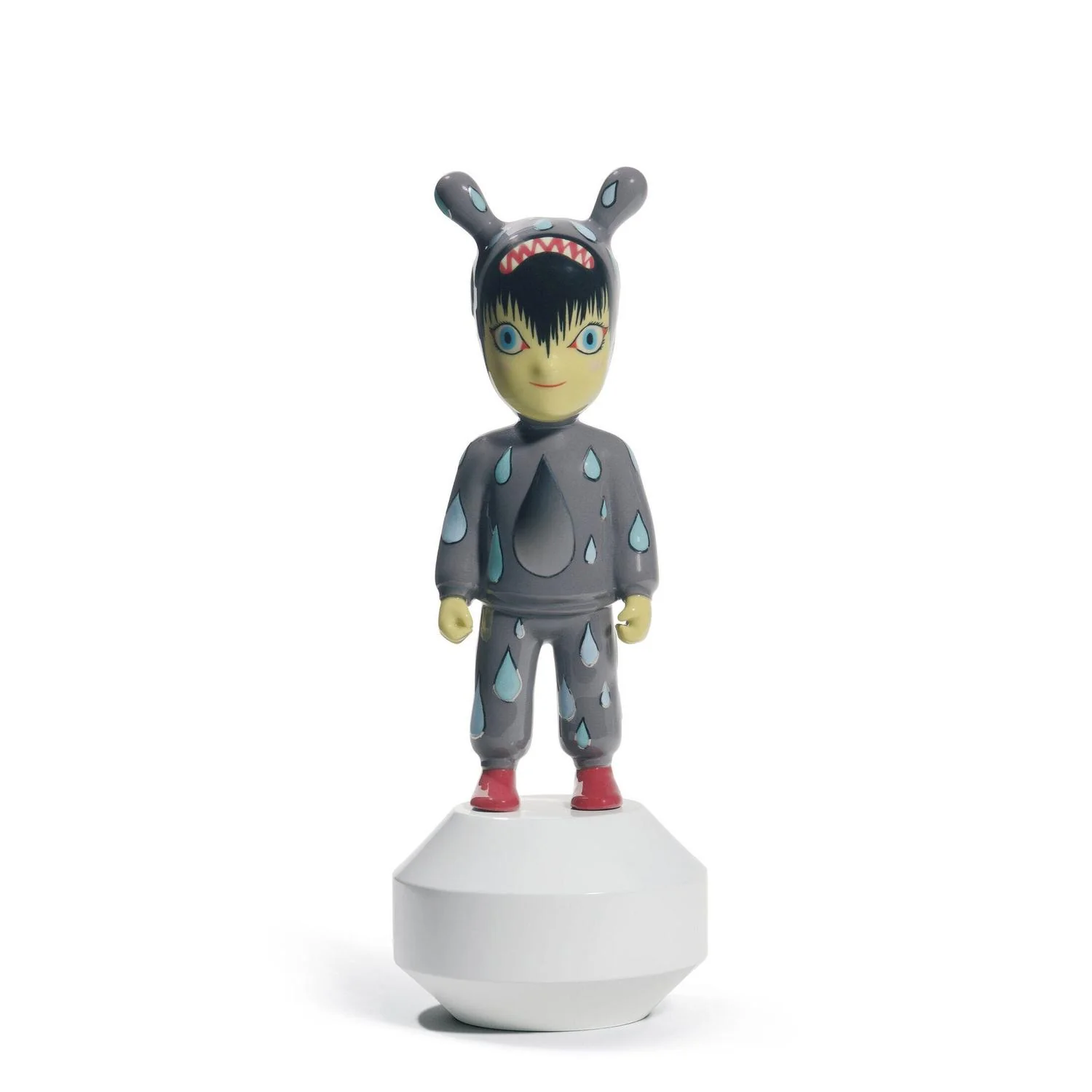LLADRO' Scultura The Guest By Tim Biskup Modello Piccolo Serie Numerate 30x11cm Porcellana