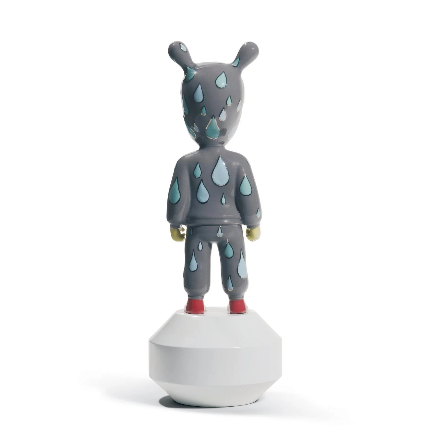 LLADRO' Scultura The Guest By Tim Biskup Modello Piccolo Serie Numerate 30x11cm Porcellana - Image 3
