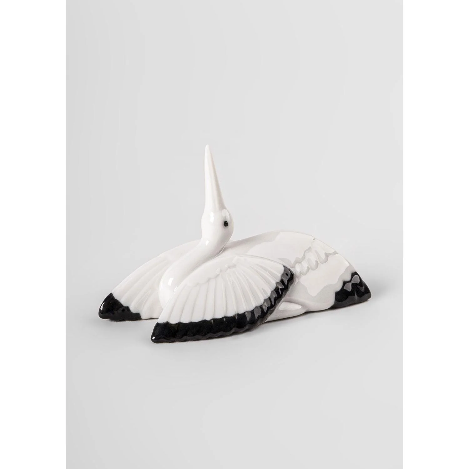 LLADRO' Set di Bacchette Ermellino e Gru 6x23cm Porcellana - Image 3