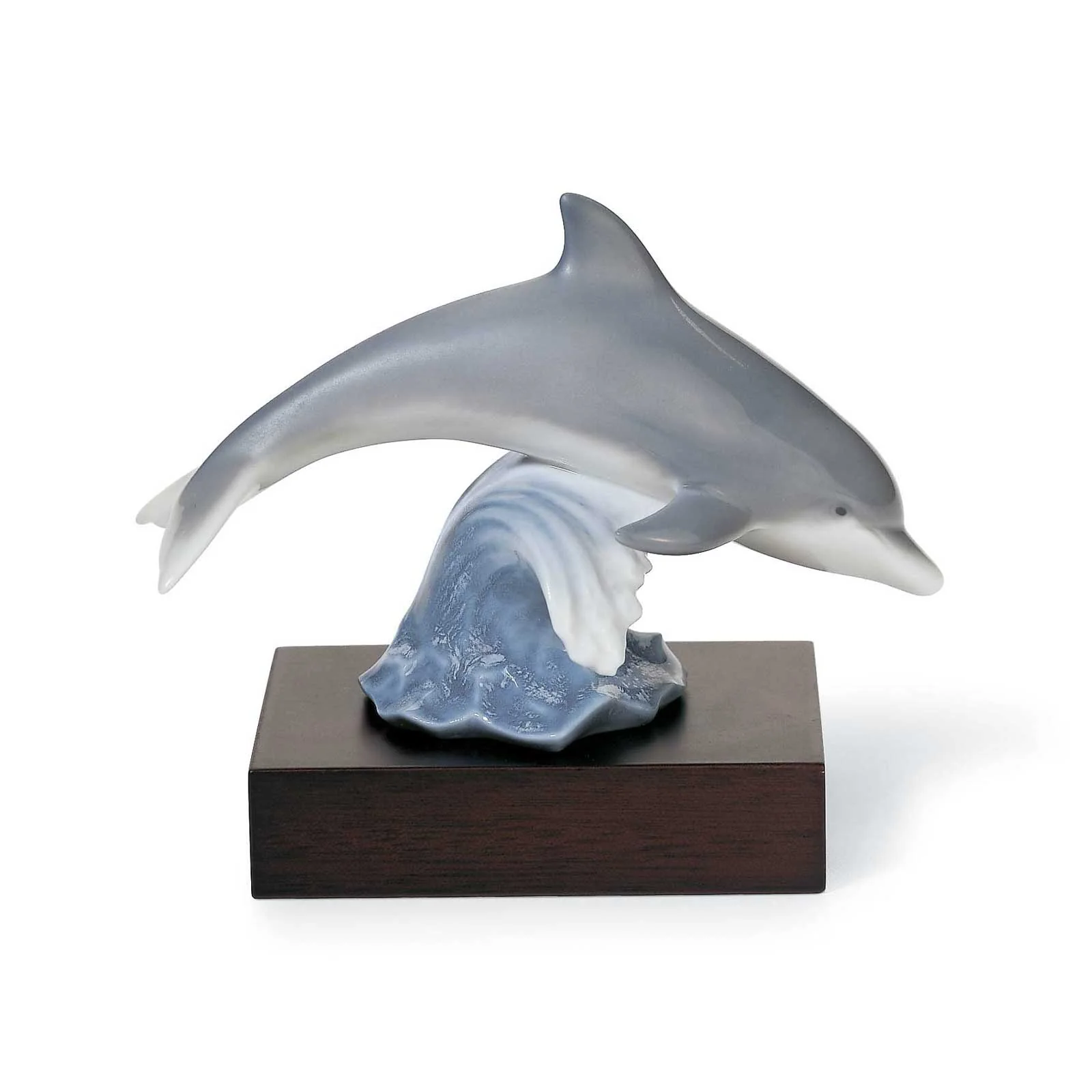 LLADRO' - Statua Figura Delfino della fortuna 9cm 01008104