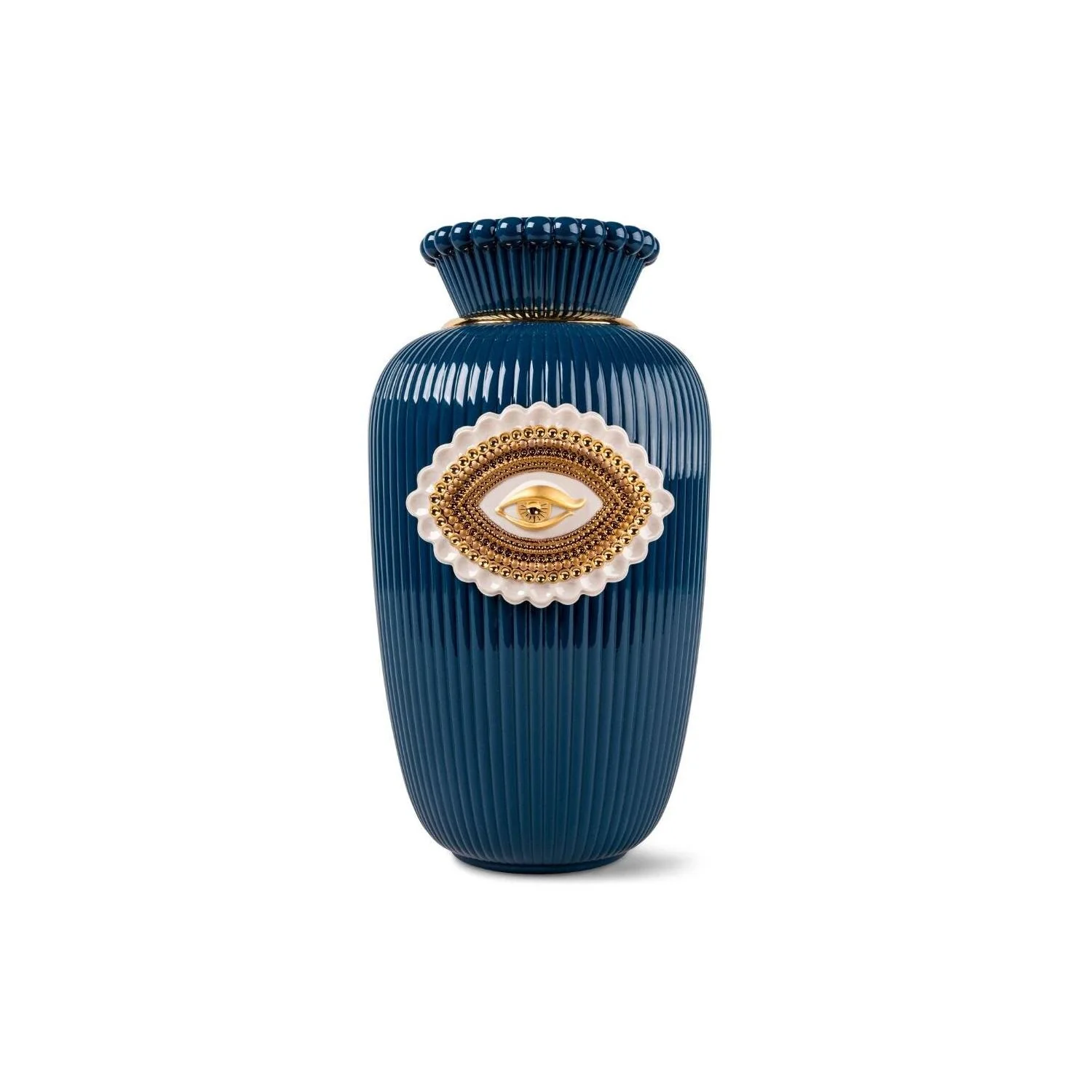 LLADRO' Vaso Lover'S Eyes 39x21cm Porcellana
