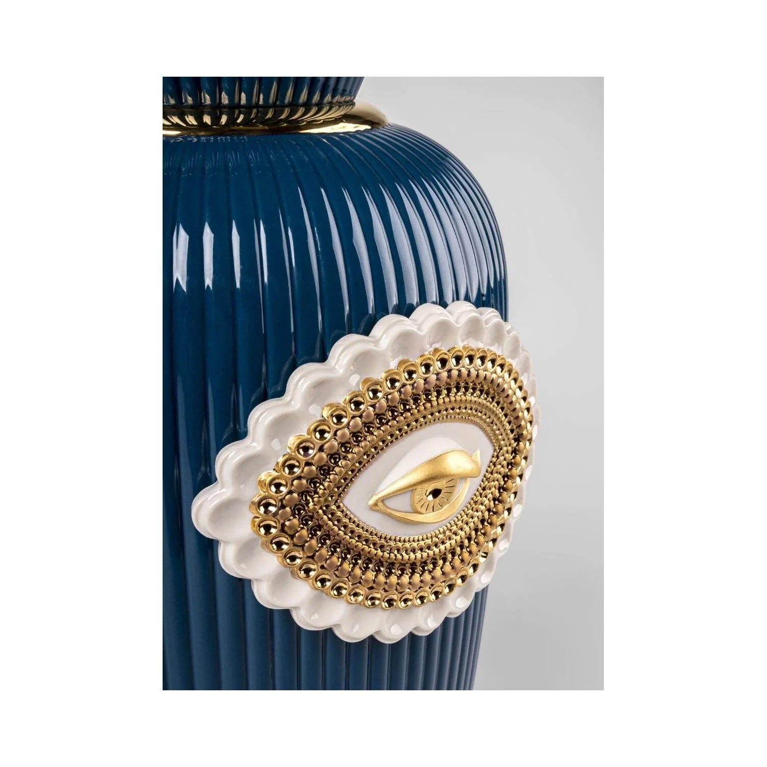LLADRO' Vaso Lover'S Eyes 39x21cm Porcellana - Image 3
