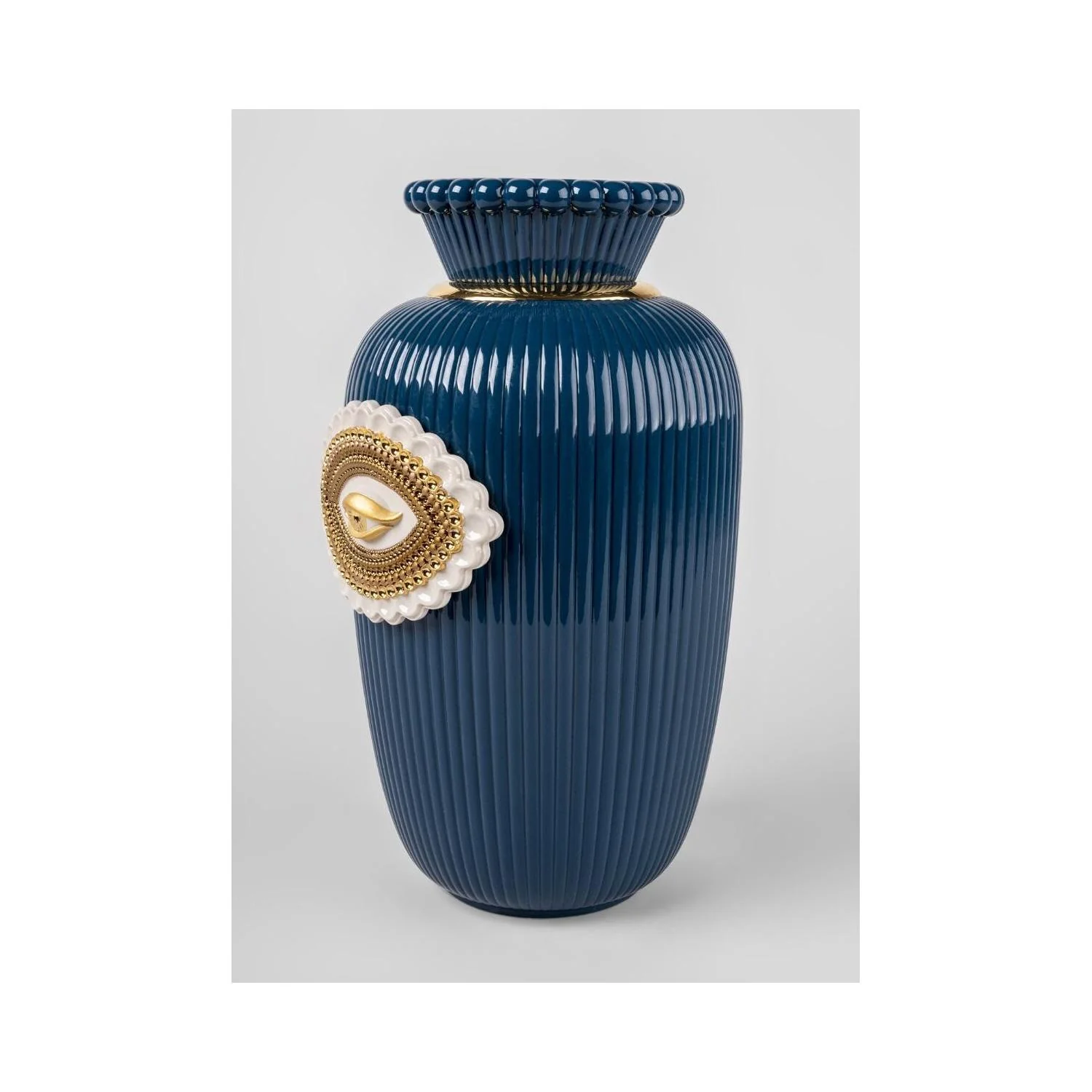 LLADRO' Vaso Lover'S Eyes 39x21cm Porcellana - Image 4