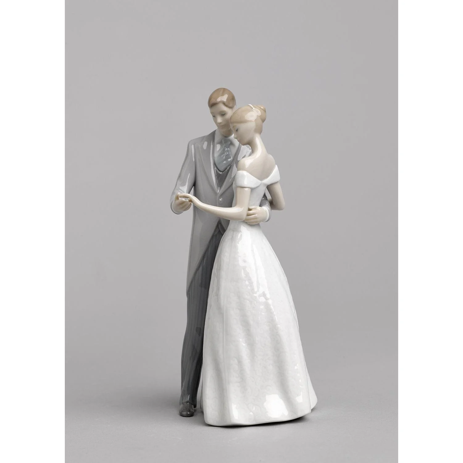 LLADRO' Figurina per Sempre Uniti 21x10cm Porcellana - Image 3