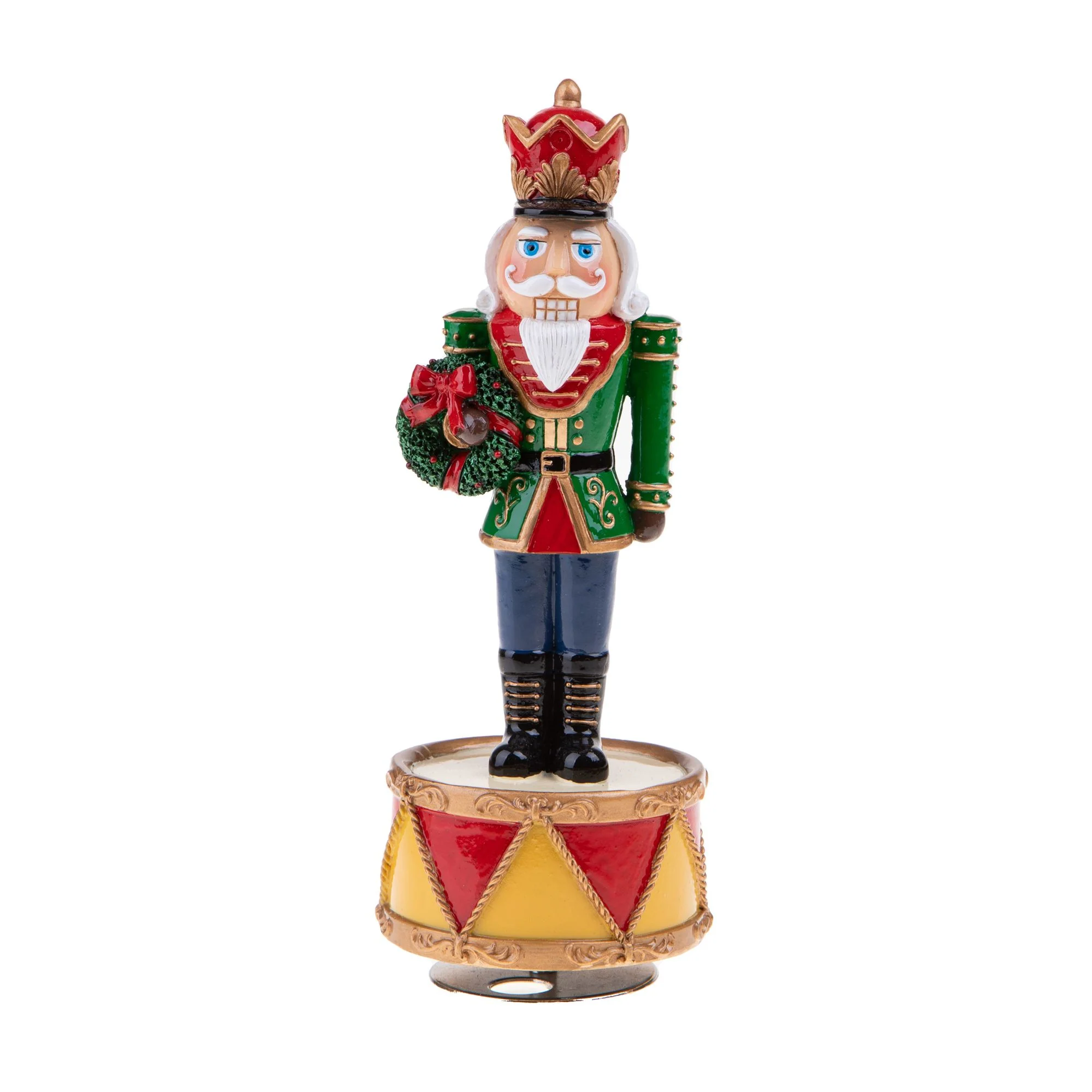 BIANCHI DINO - Schiaccianoci Carillon Decorazione Natalizia 22 cm Resina