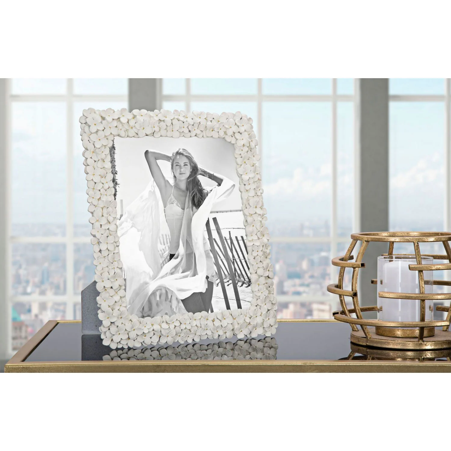 MAURO FERRETTI Cornice Portafoto Glam Floty 26,5x31,5cm Resina - Image 12