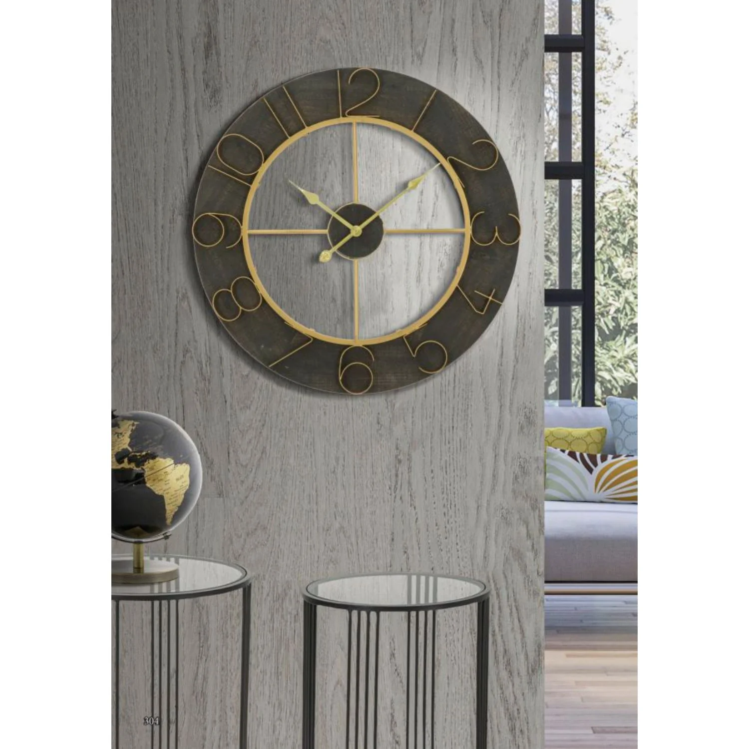 MAURO FERRETTI Orologio da Muro Dark Glam cm 70x5 - Image 6