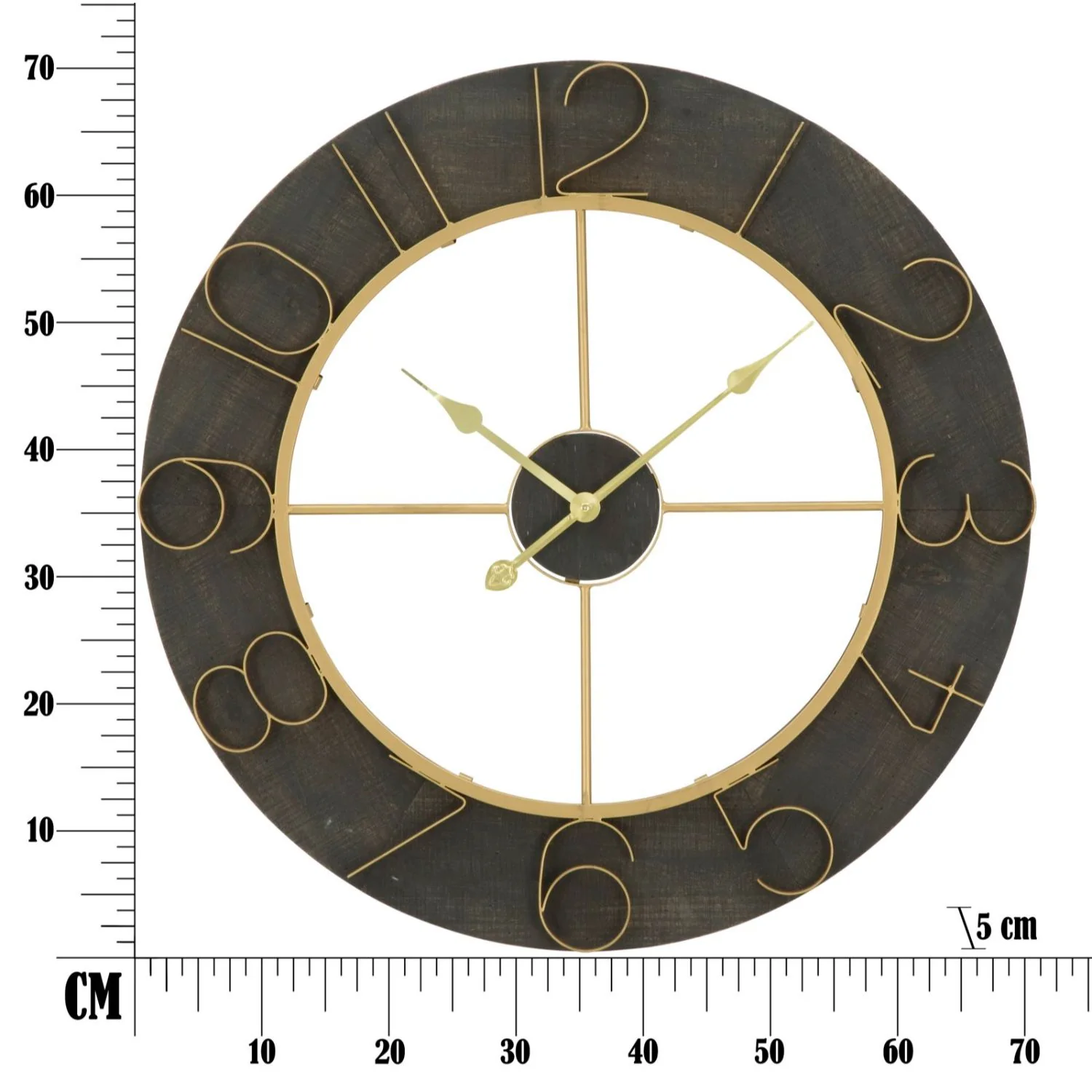 MAURO FERRETTI Orologio da Muro Dark Glam cm 70x5 - Image 7