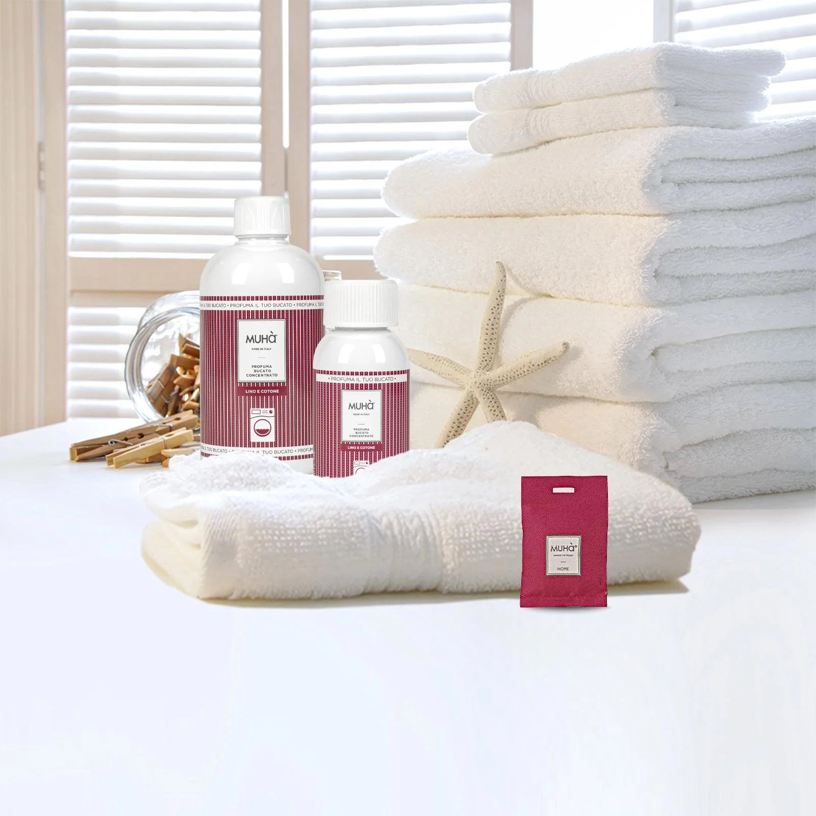 MUHA' Profumo Bucato Lavatrice 100ml Lino e Cotone - Image 2