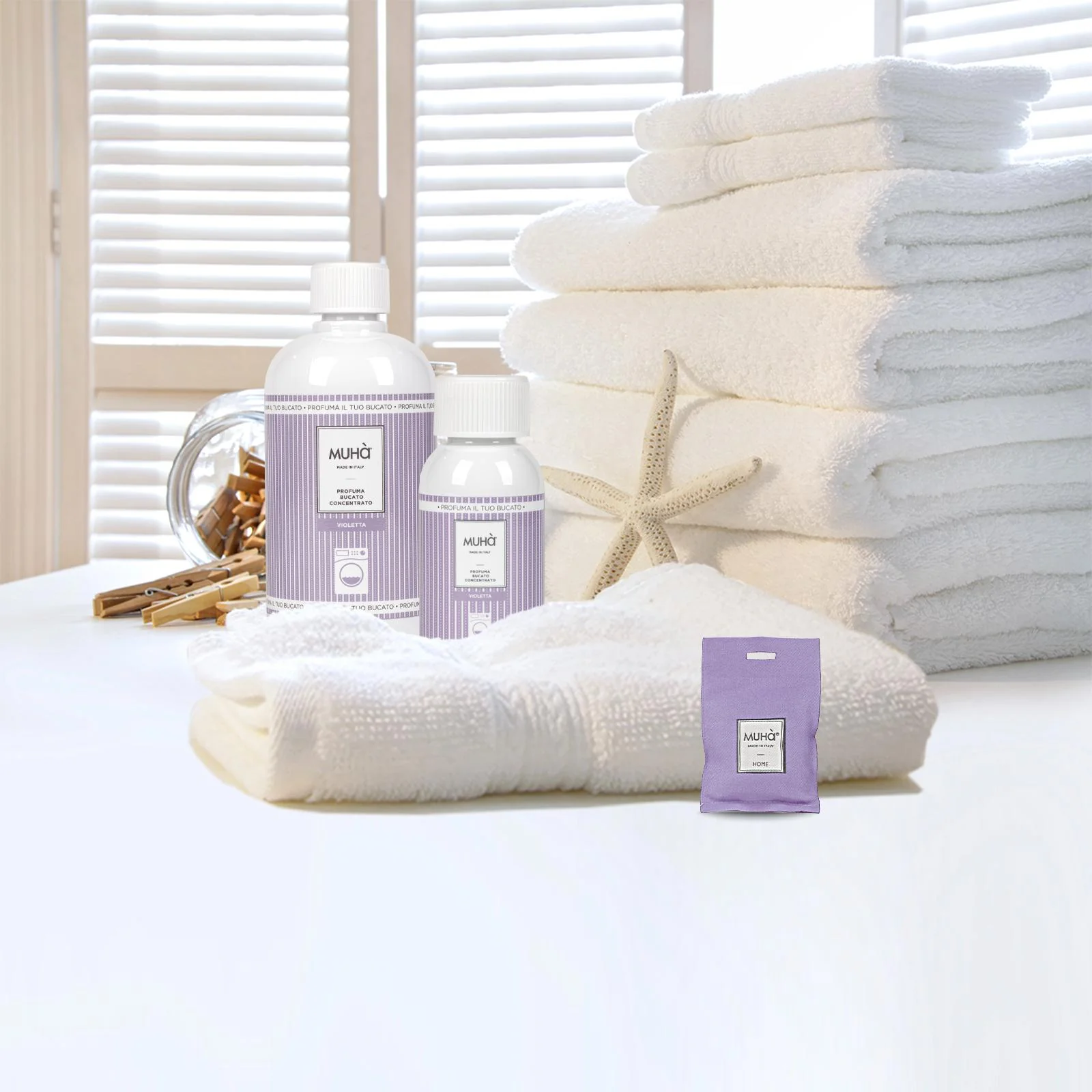 MUHA' Profumo Bucato Lavatrice 100ml Violetta - Image 2