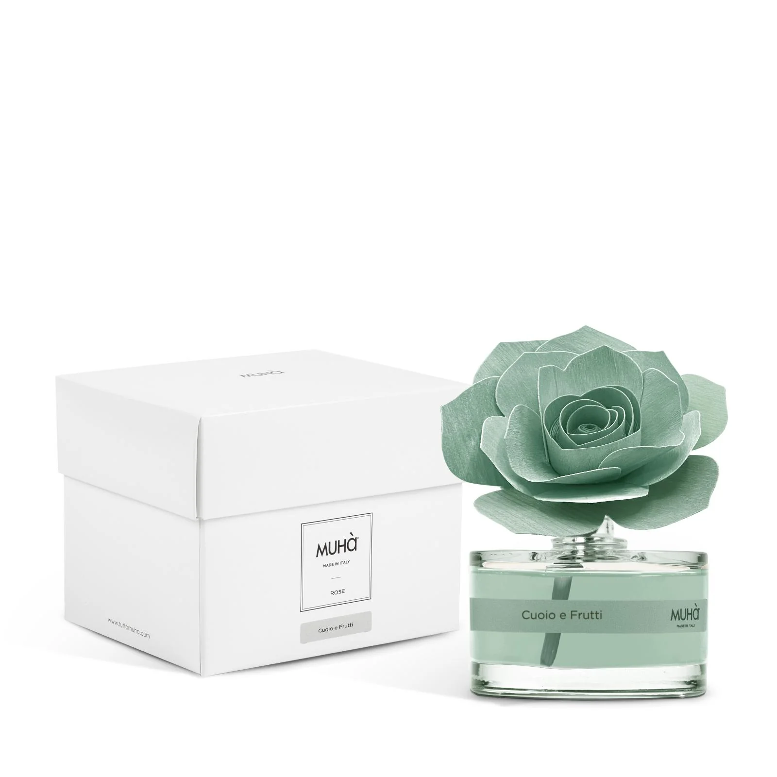 MUHA' Profumatore D'Ambiente Diffusore Rosa 50ml Dolce Latte - Image 2