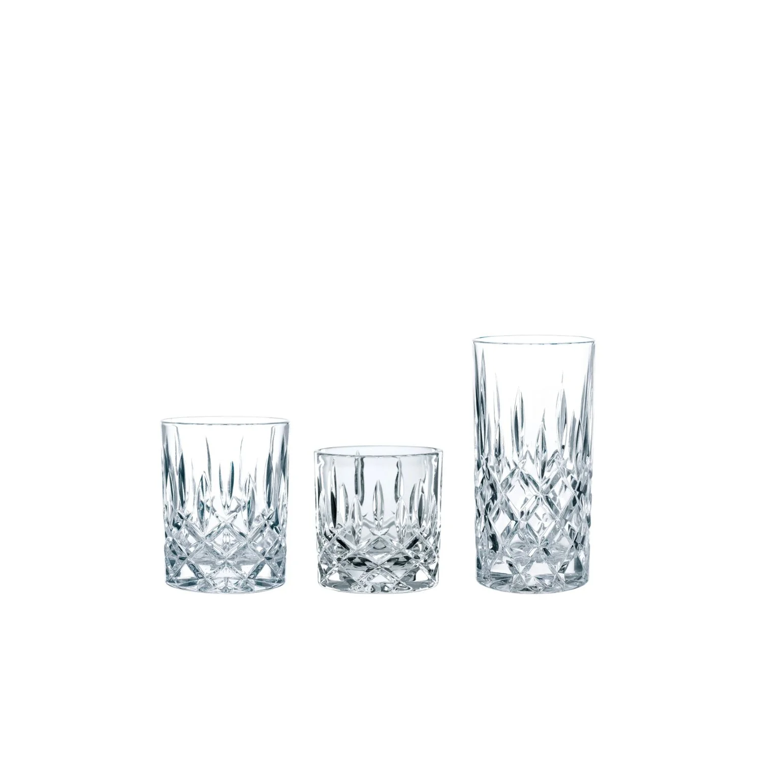 NACHTMANN Noblesse Set 18 Pezzi Bicchiere Long Drink Whisky Sof Cristallo - Image 5