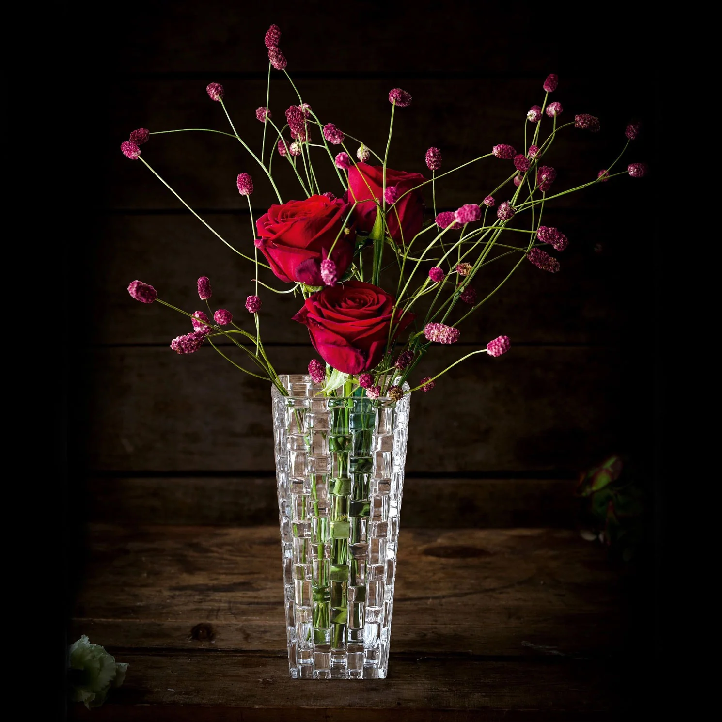 NACHTMANN Vaso da Fiori Bossa Nova 20cm Cristallo - Image 3