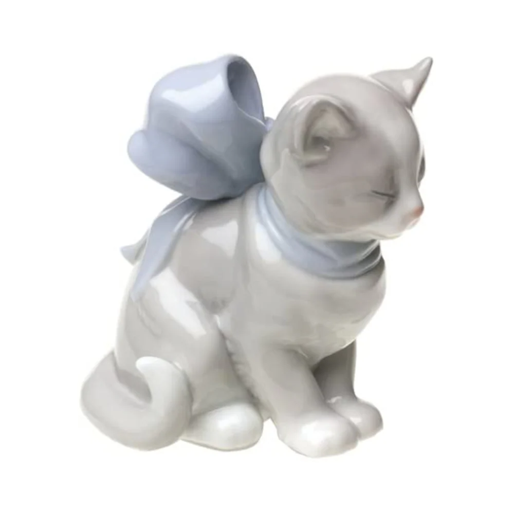 NAO - Figura Statua Statuina Gattino 10cm 02001348 - Image 2