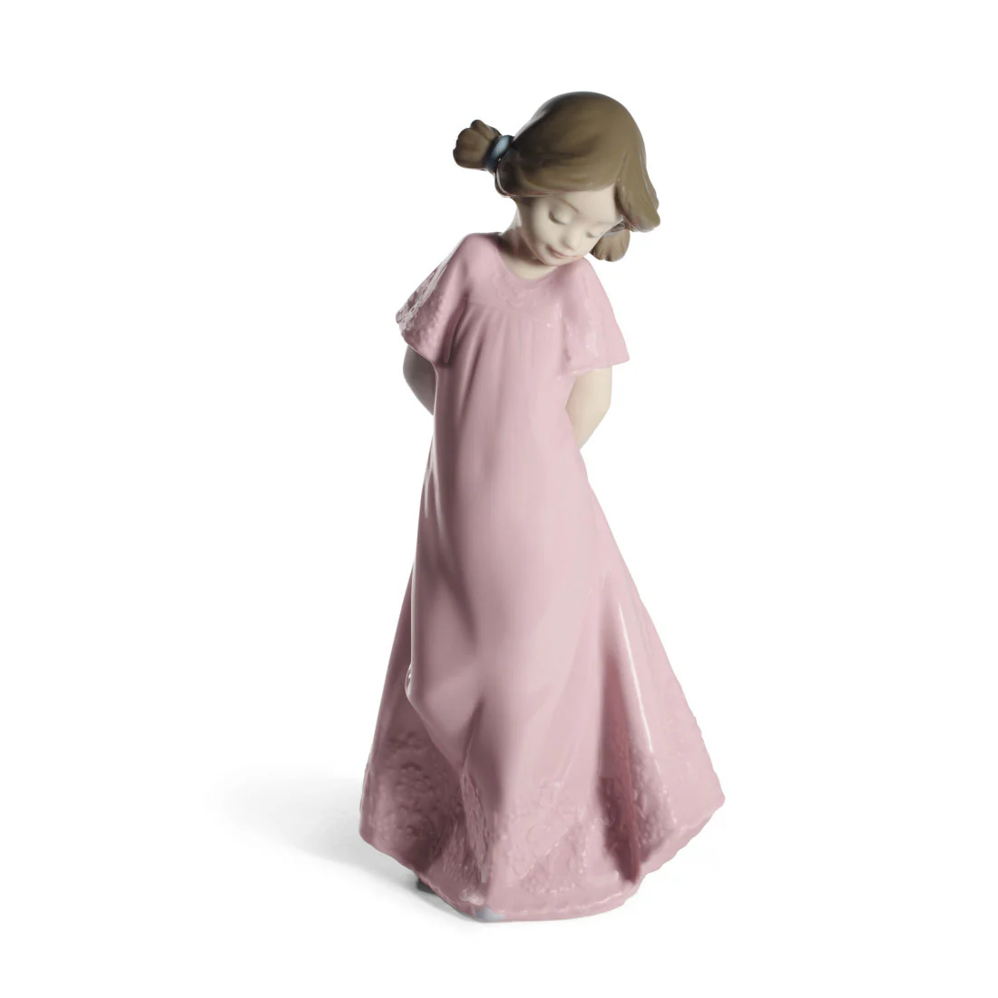 NAO Statua Statuina Bambina Carina Edizione Speciale 22cm Porcellana