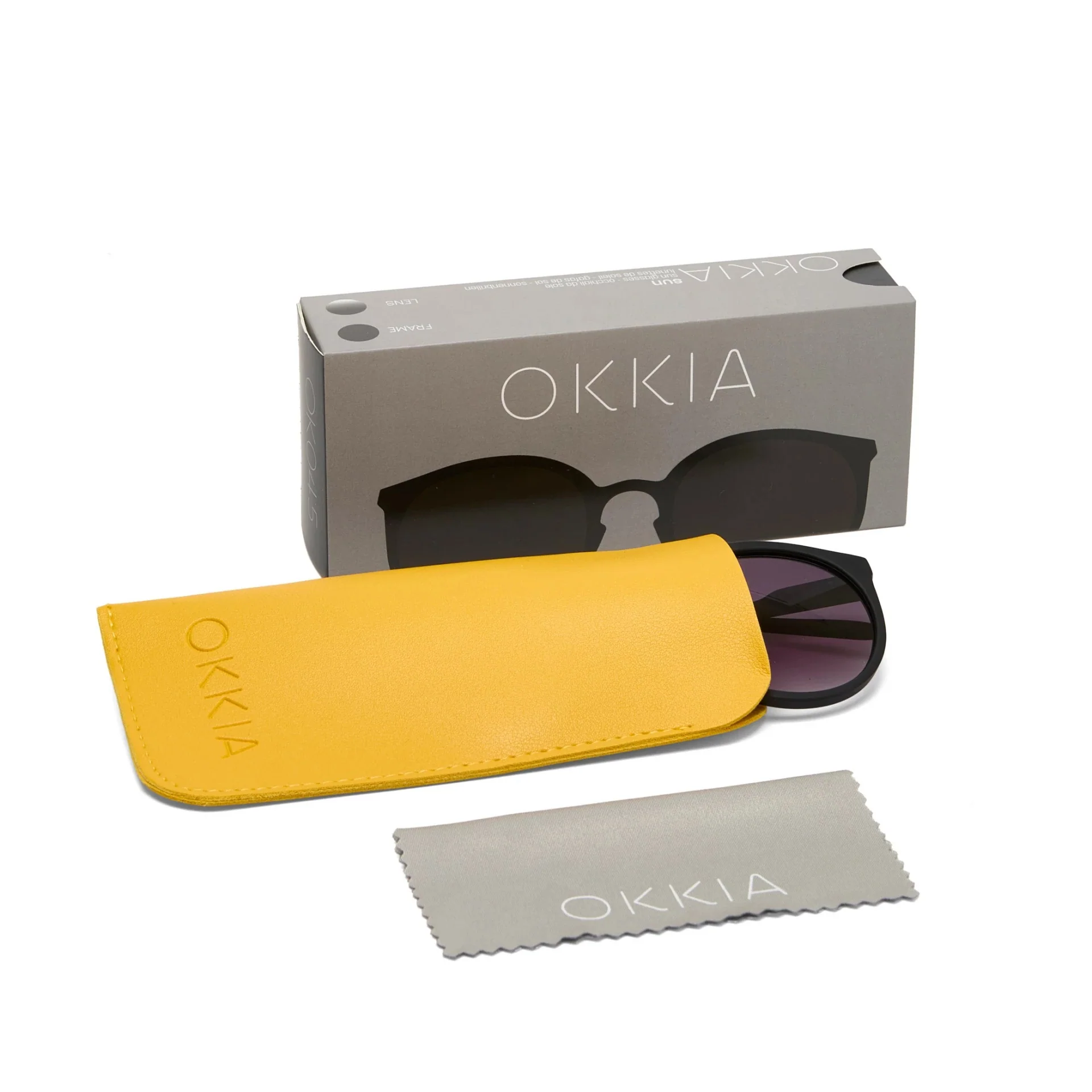 OKKIA Berlino Occhiali da Sole Donna Nero - Image 7