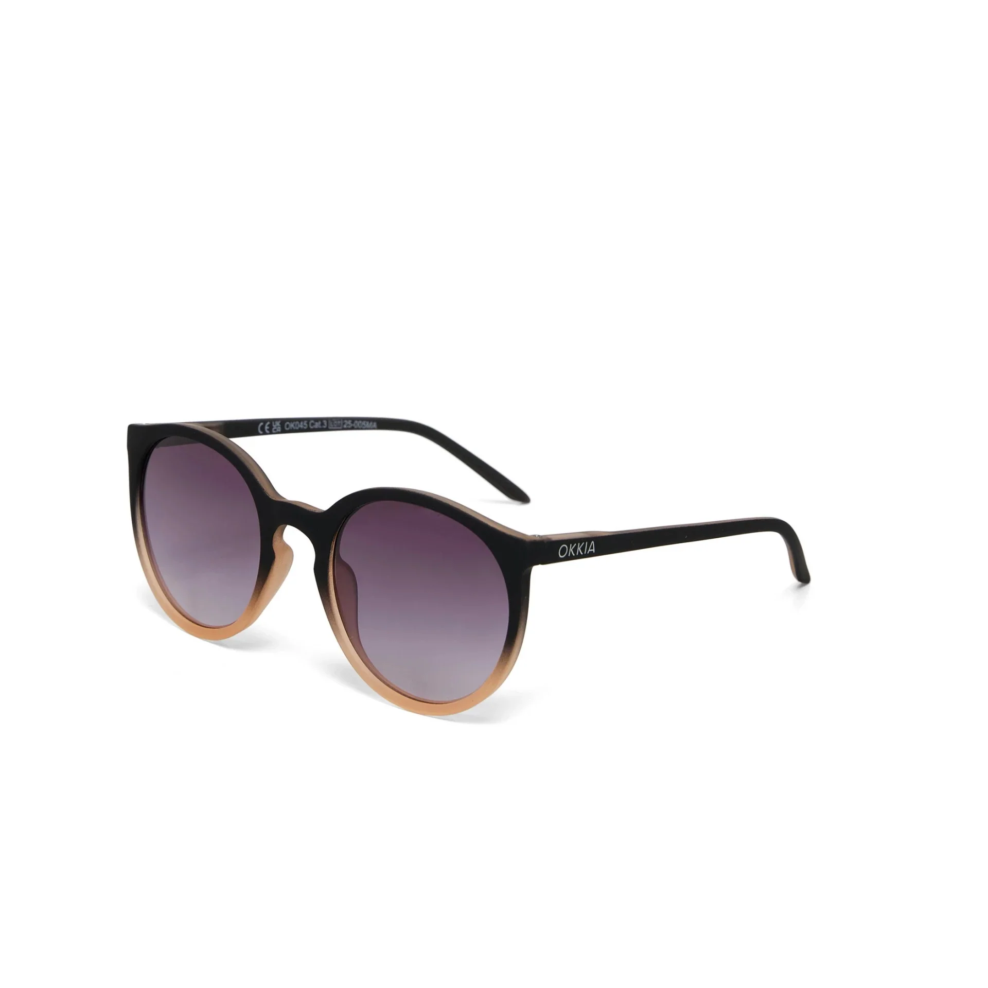 OKKIA Berlino Occhiali da Sole Donna Nero Rosa - Image 6