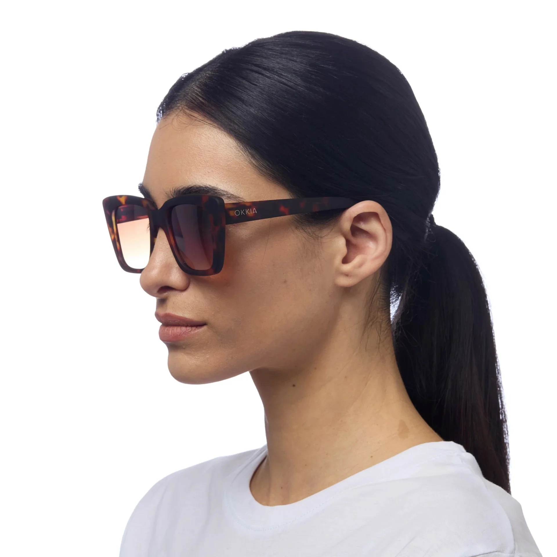 OKKIA Elba Occhiali da Sole Donna Classic Avana - Image 3