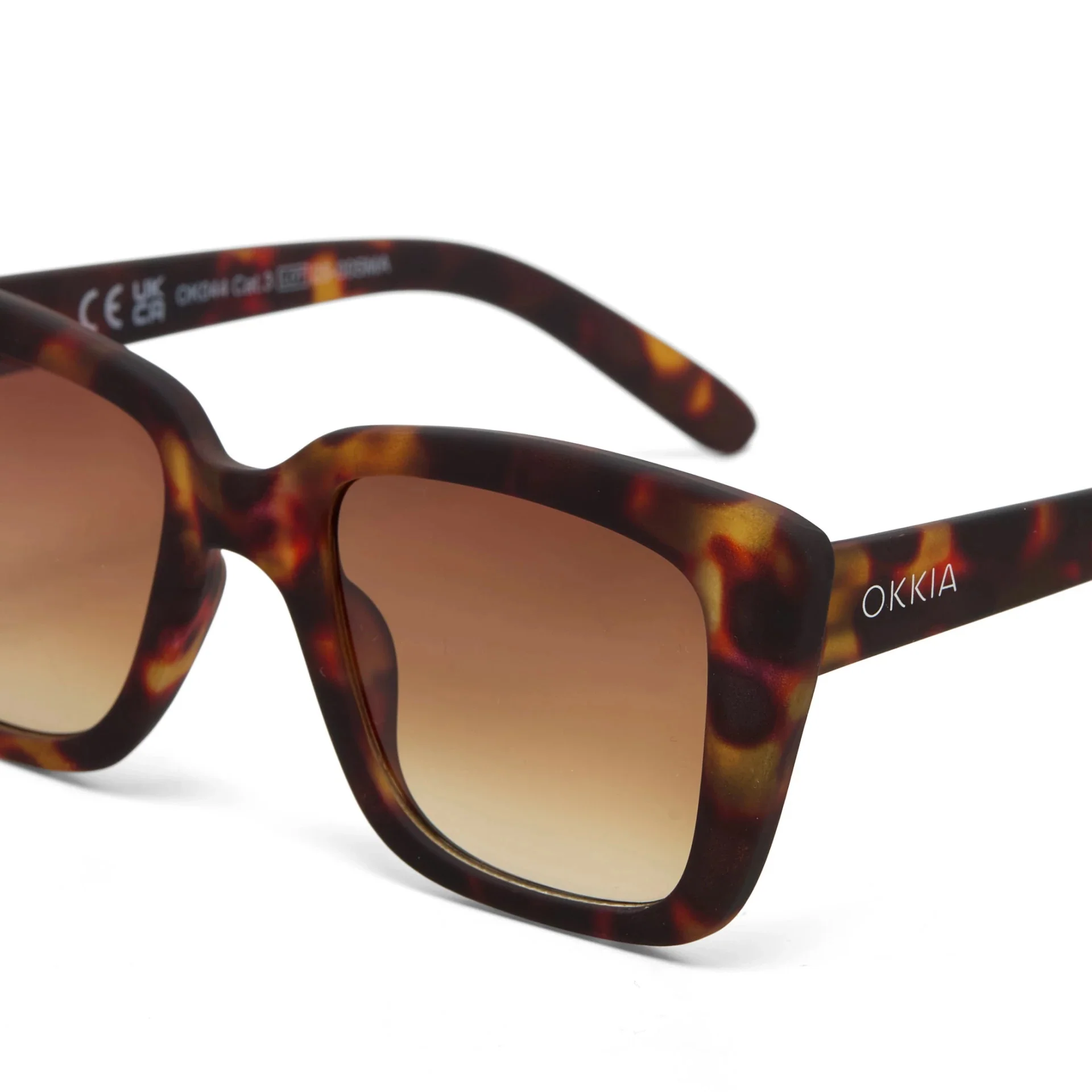 OKKIA Elba Occhiali da Sole Donna Classic Avana - Image 4