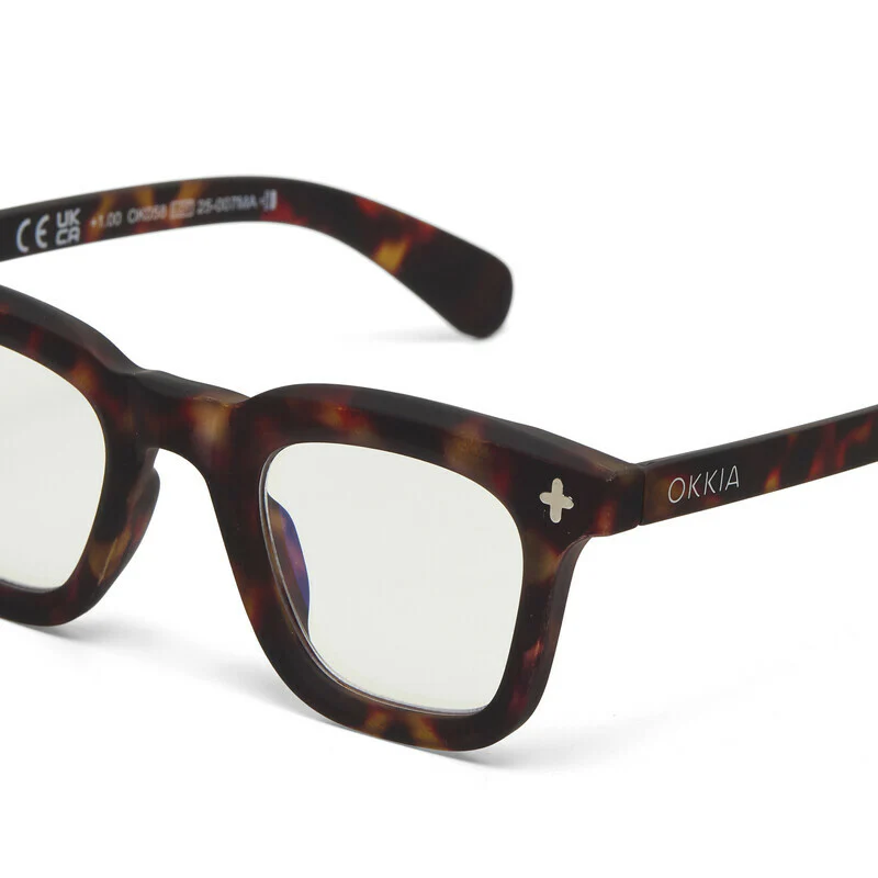OKKIA Firenze Occhiali da Lettura Unisex Avana +2.00 - Image 7