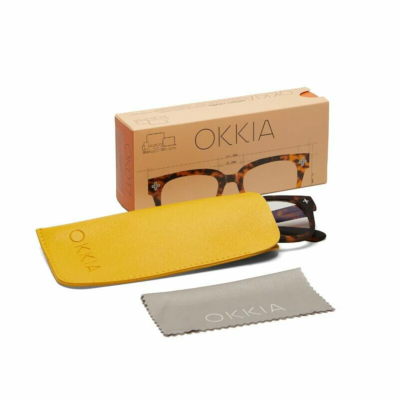 OKKIA Giovanni Occhiali da Lettura Avana +2.50 - Image 7