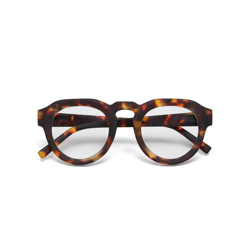 OKKIA Zeno Round Occhiali da Lettura Unisex Avana +2.00