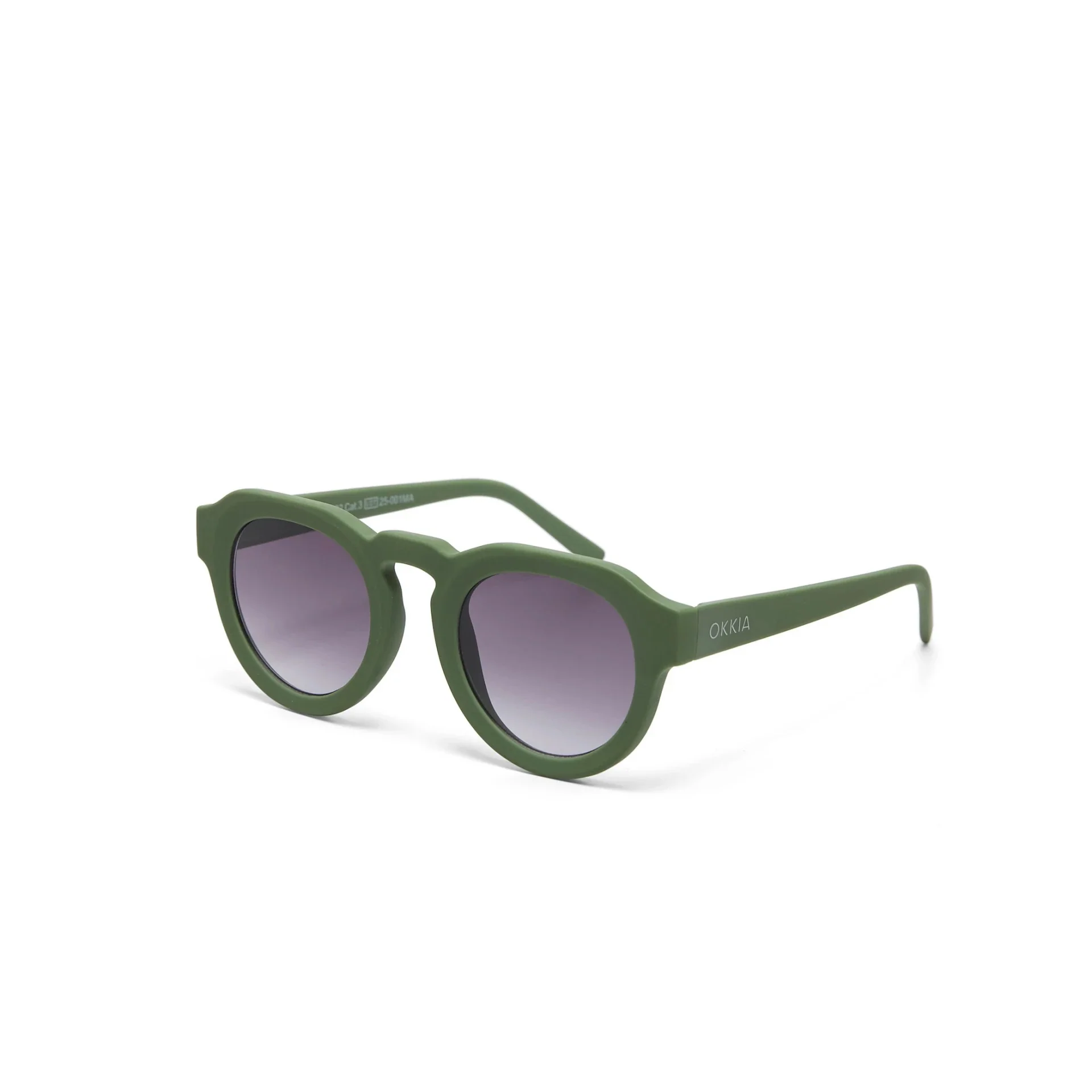 OKKIA Zeno Occhiali da Sole Unisex Tondo Verde - Image 5
