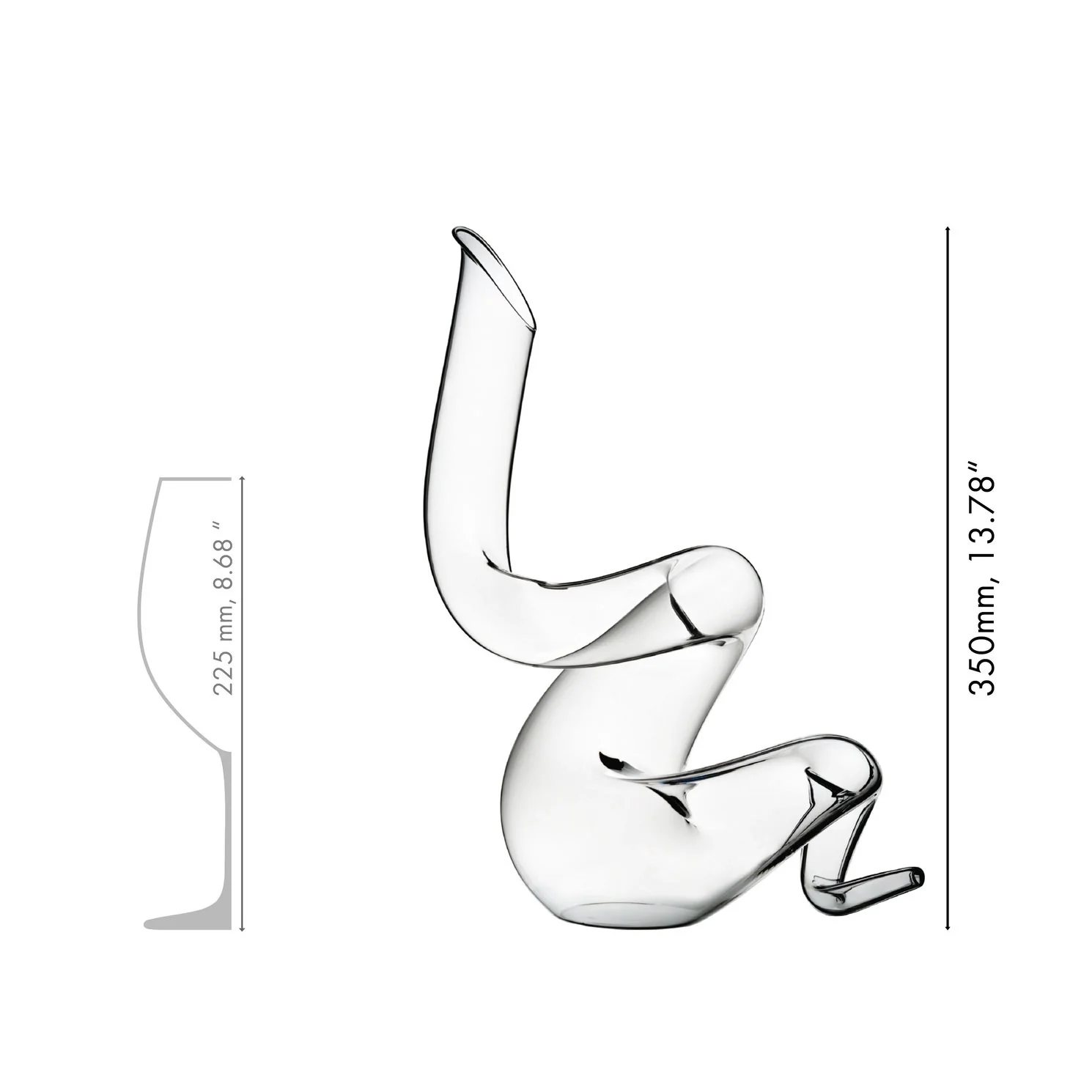 RIEDEL Decanter Boa 2L Cristallo Fatto a Mano - Image 3