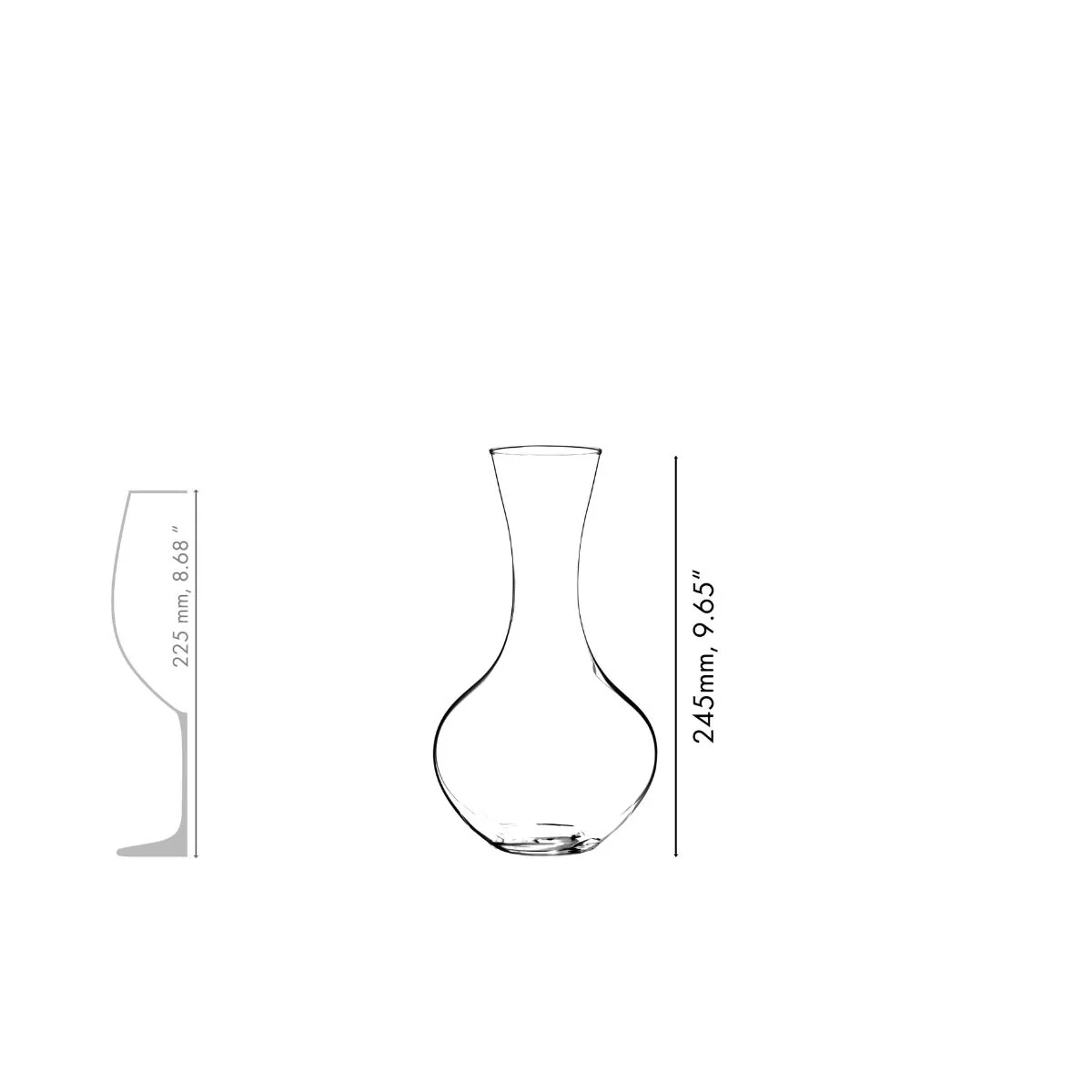 RIEDEL Decanter Syrah 1040ml Cristallo - Image 3