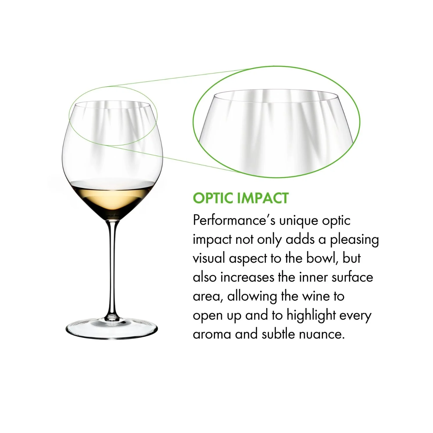 RIEDEL Performance Calice Vino Bianco Chardonnay Set 2 Pezzi 727ml Cristallo - Image 2