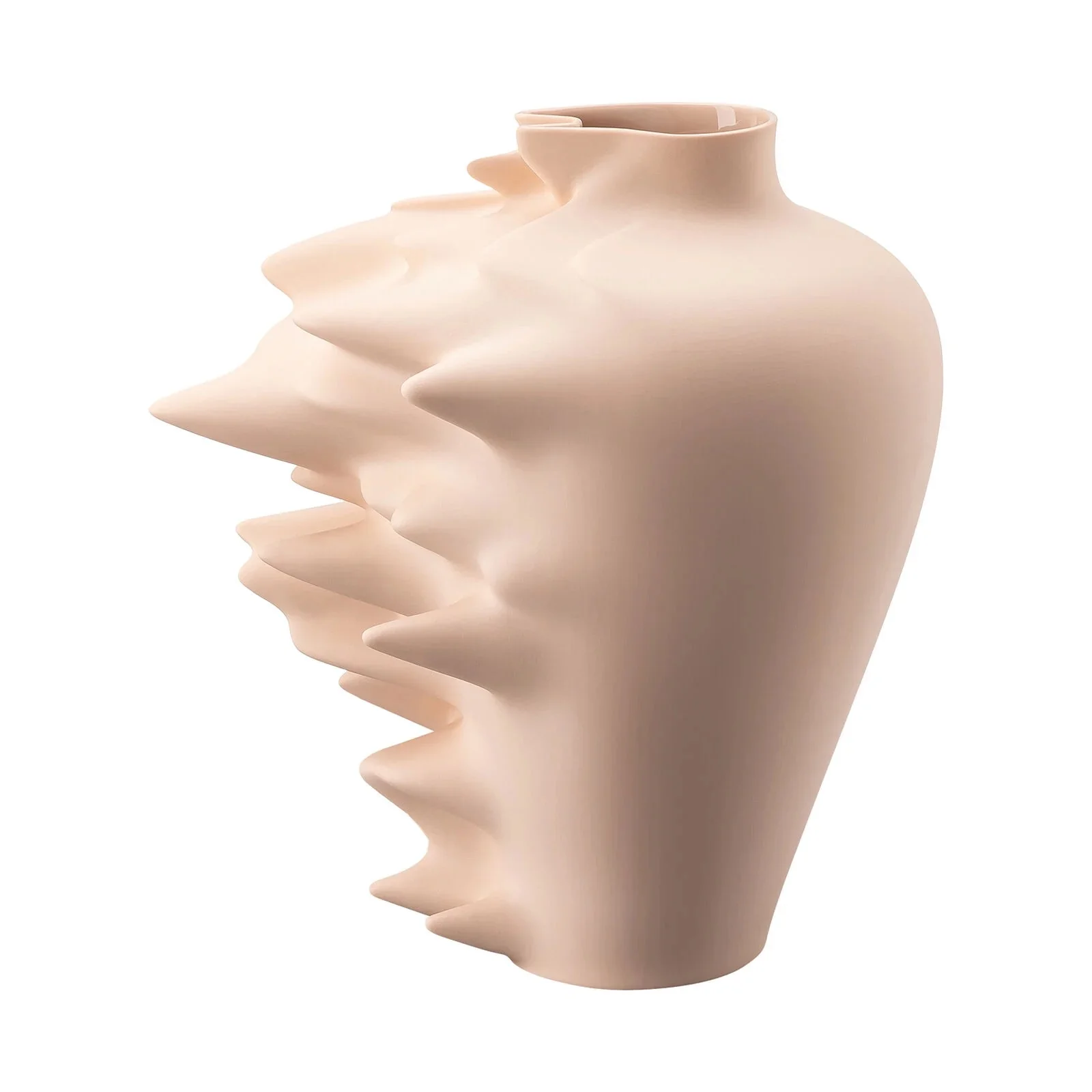 ROSENTHAL Design Vases Fast Vaso Cameo 30cm Rosa Porcellana - Image 2