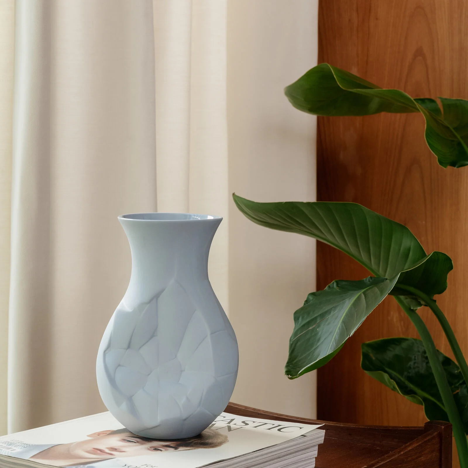 ROSENTHAL Design Vases Vase of Phases Vaso Pacific 26cm Avio Porcellana - Image 3