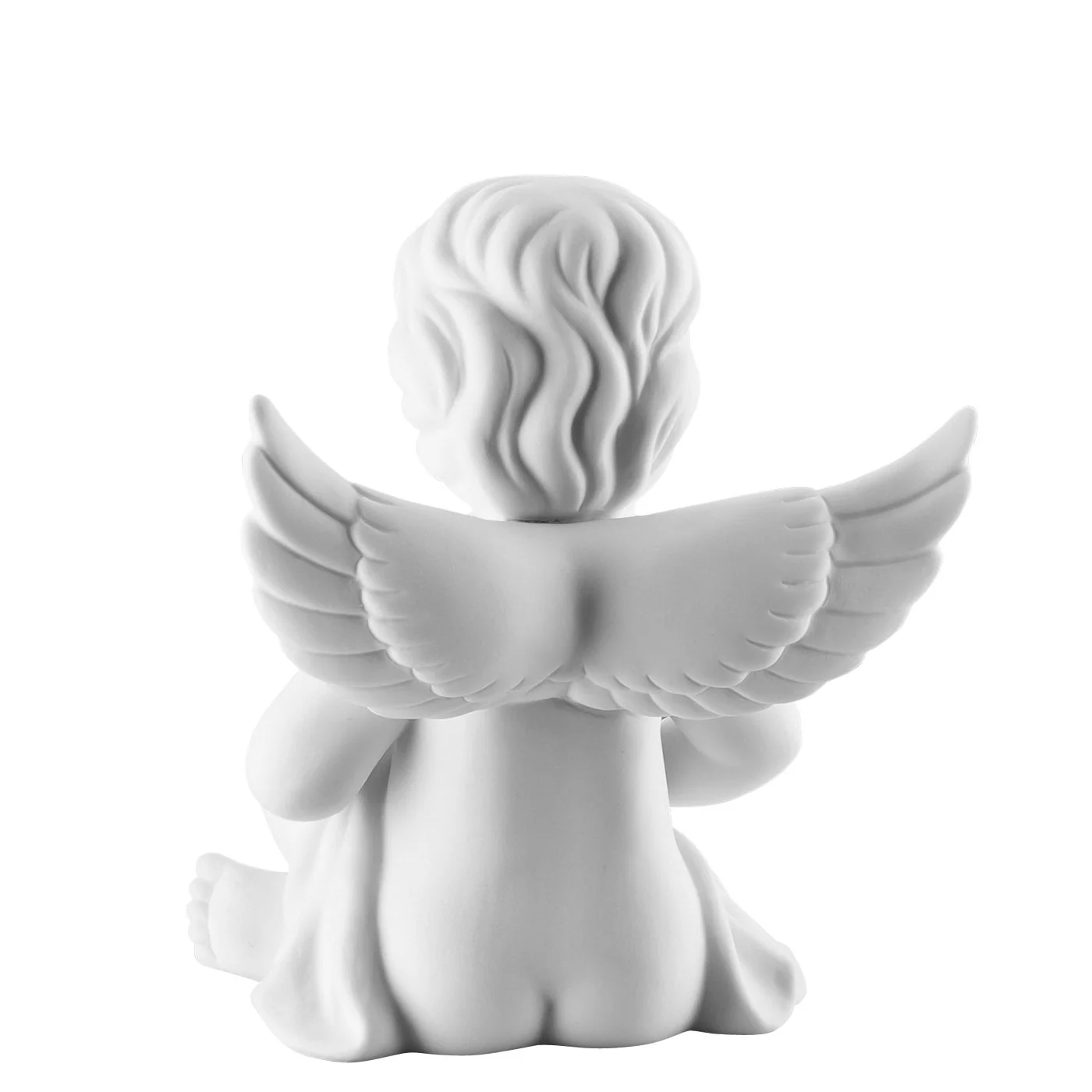 ROSENTHAL Statuina Figurina Angelo con Cuore 12cm Porcellana - Image 3