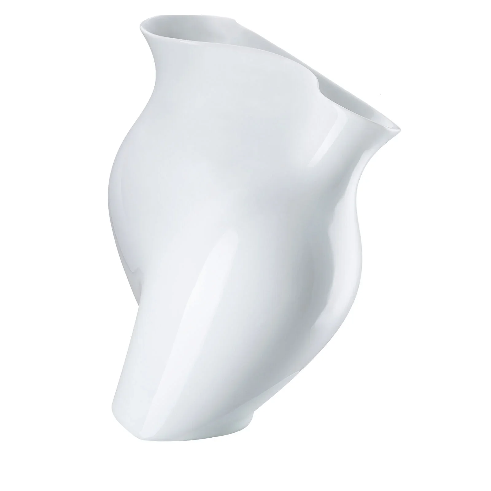 ROSENTHAL La Chute Vaso da Fiori 26cm Bianco Porcellana - Image 6