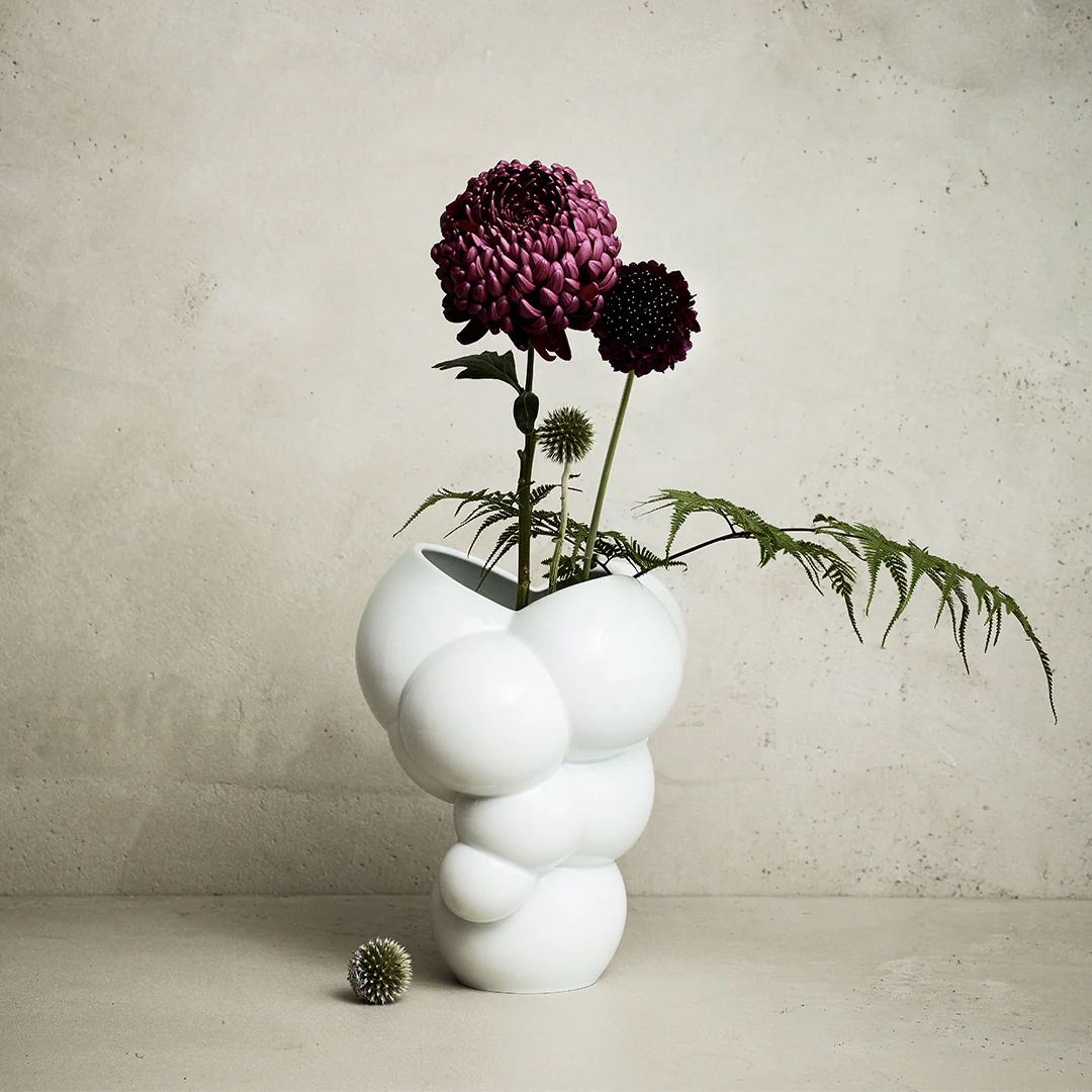 ROSENTHAL Skum Vaso da Fiori 26cm Bianco Porcellana - Image 2