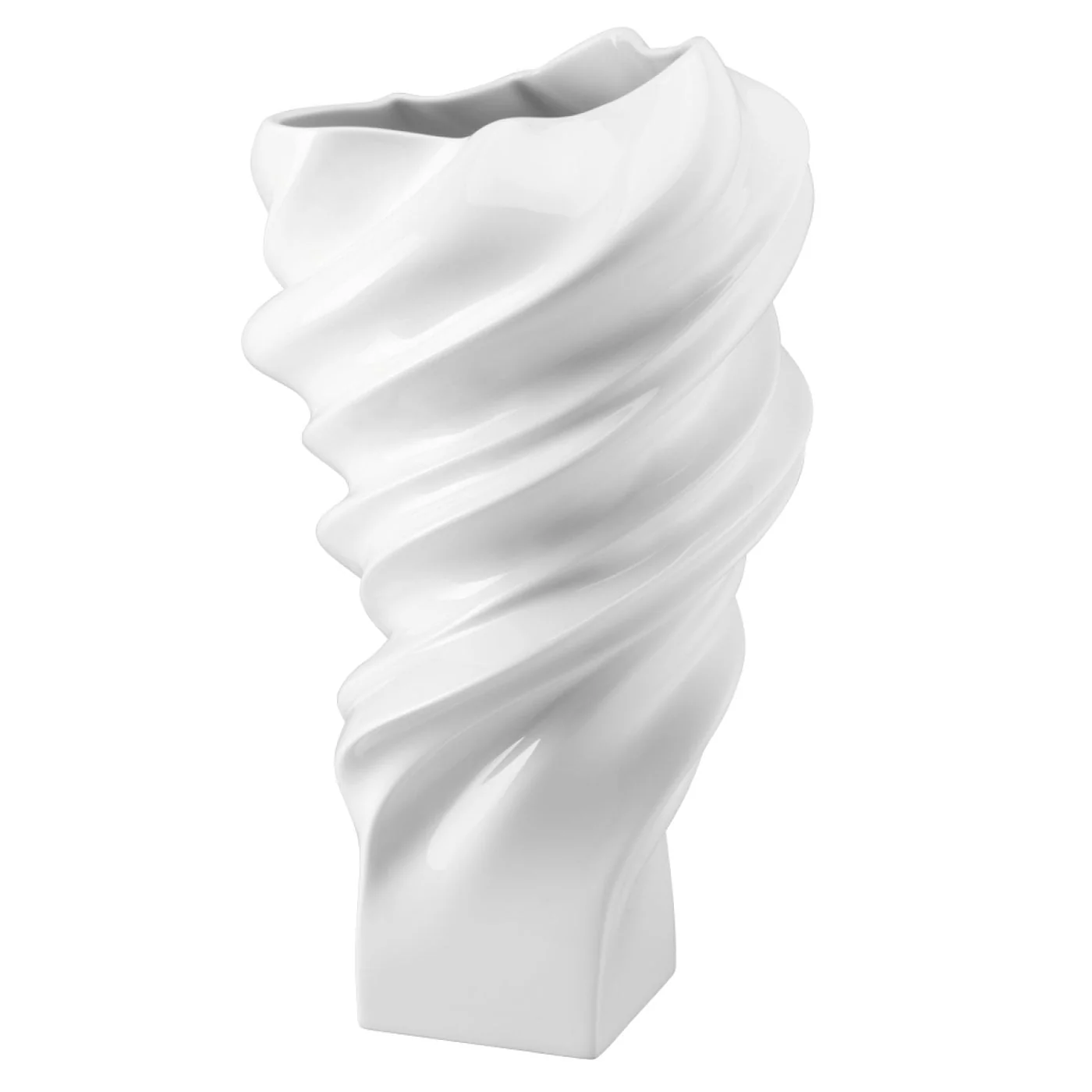 ROSENTHAL Squall Vaso di Fiori 32cm Porcellana Bianco - Image 3