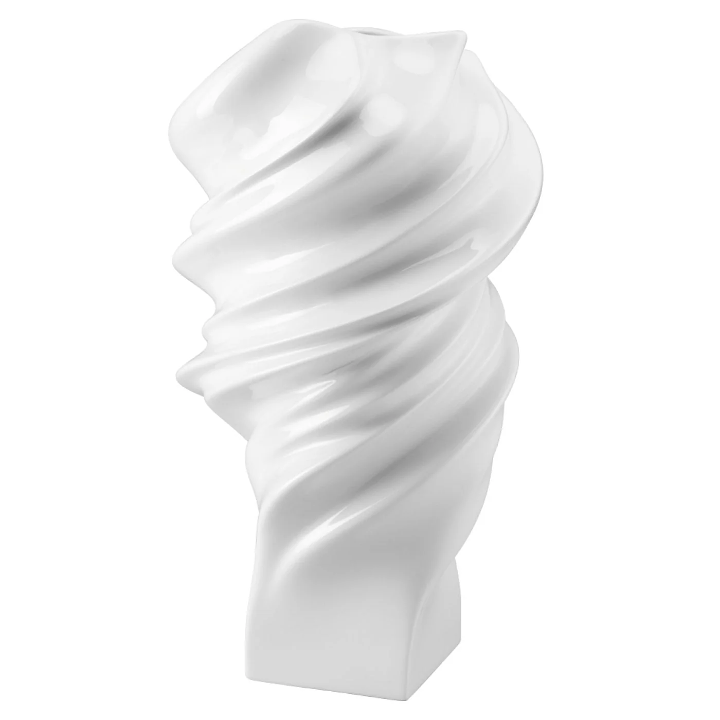 ROSENTHAL Squall Vaso di Fiori 32cm Porcellana Bianco - Image 4