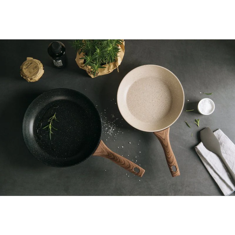 SAMBONET - Padella con Manico Rock & Rose Black 28cm - Image 6