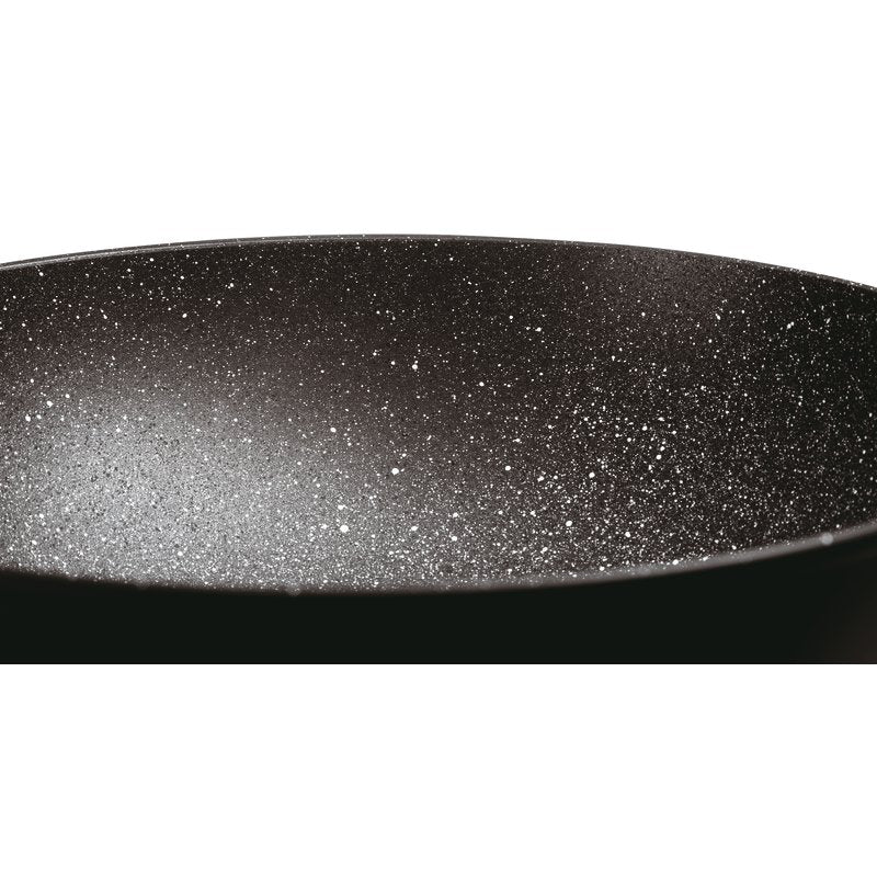SAMBONET Tegame 2 Maniglie con Coperchio Rock & Rose Black 28cm - Image 5