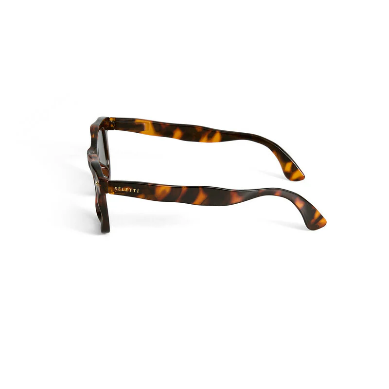 SELETTI x OKKIA Occhiali da Sole Dakota Unisex Avana Lenti Verdi - Image 8