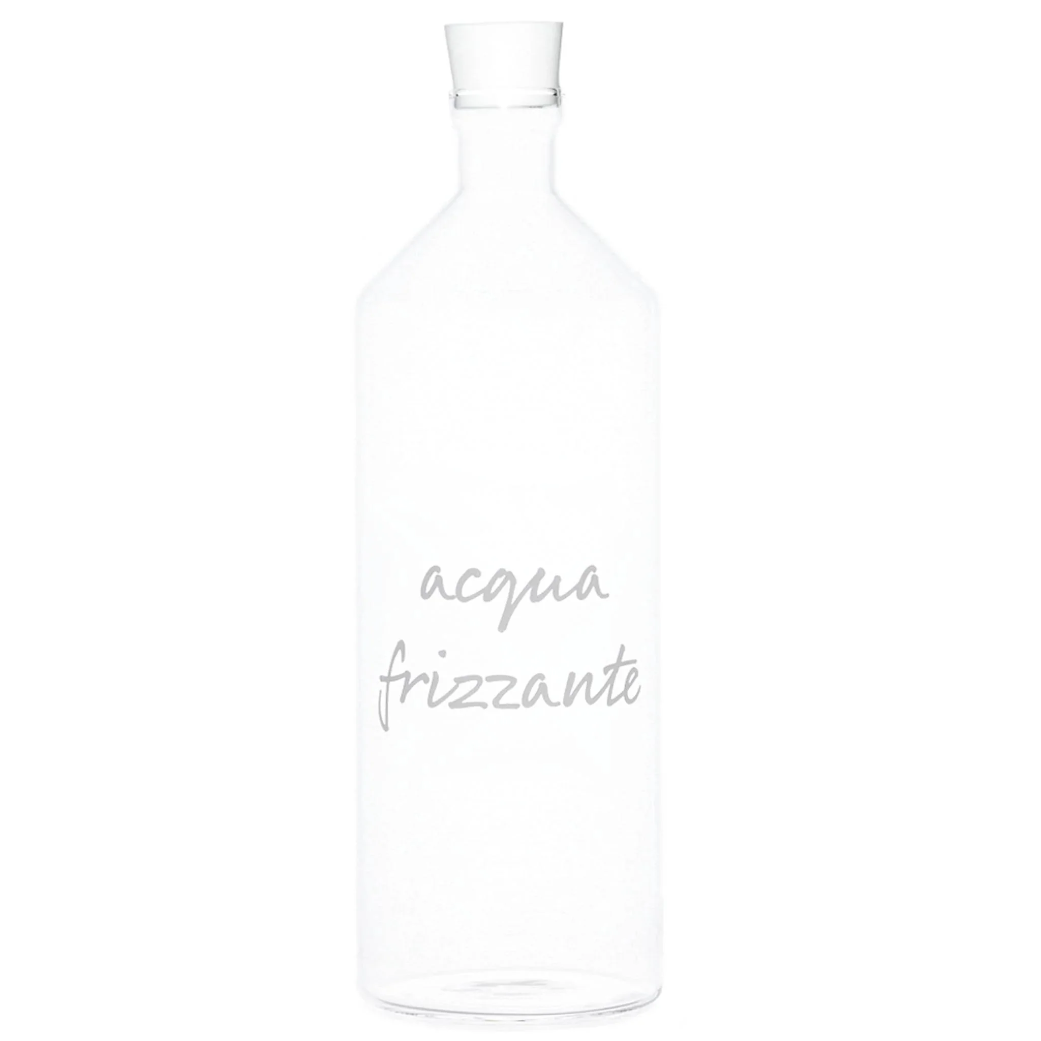 SIMPLE DAY Bottiglia in Vetro Acqua Frizzante 1,4 Litri Vetro Borosilicato