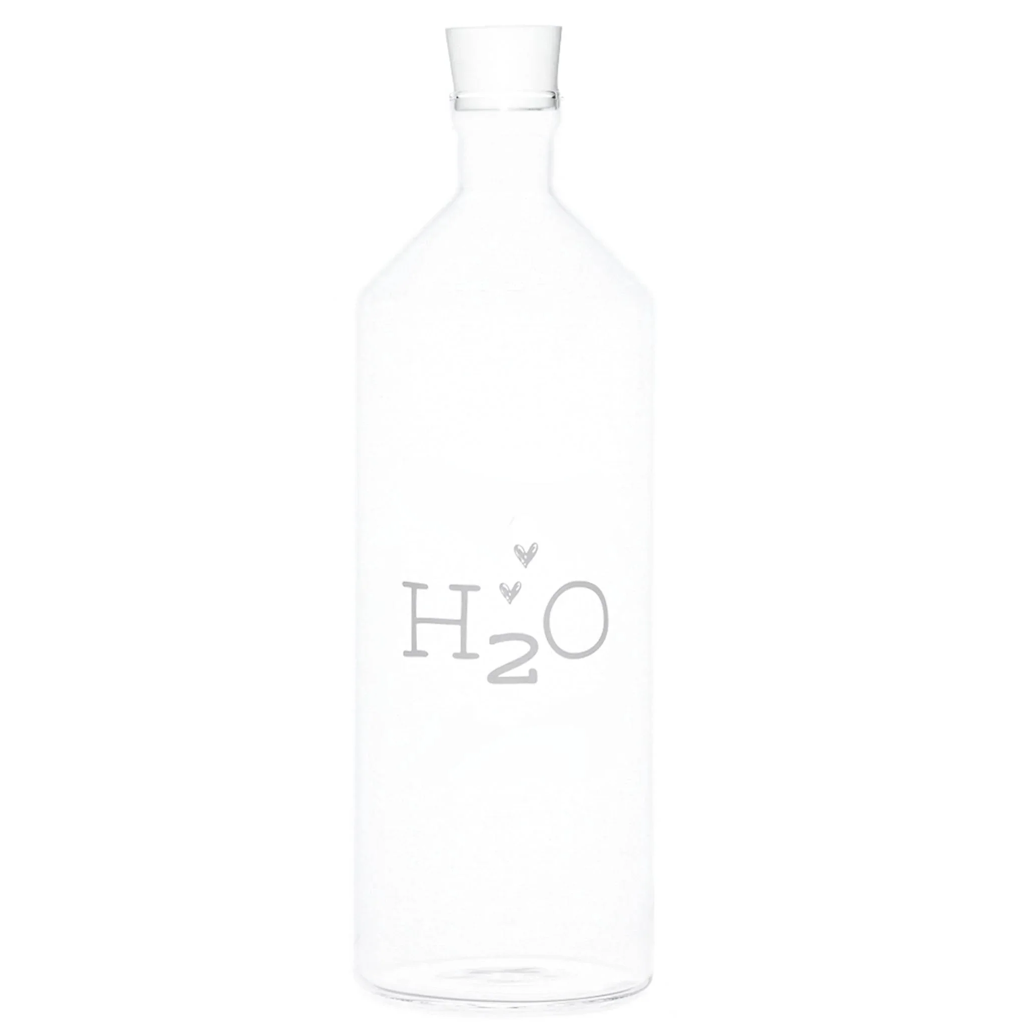 SIMPLE DAY Bottiglia in Vetro H2O 1,4 Litri Vetro Borosilicato