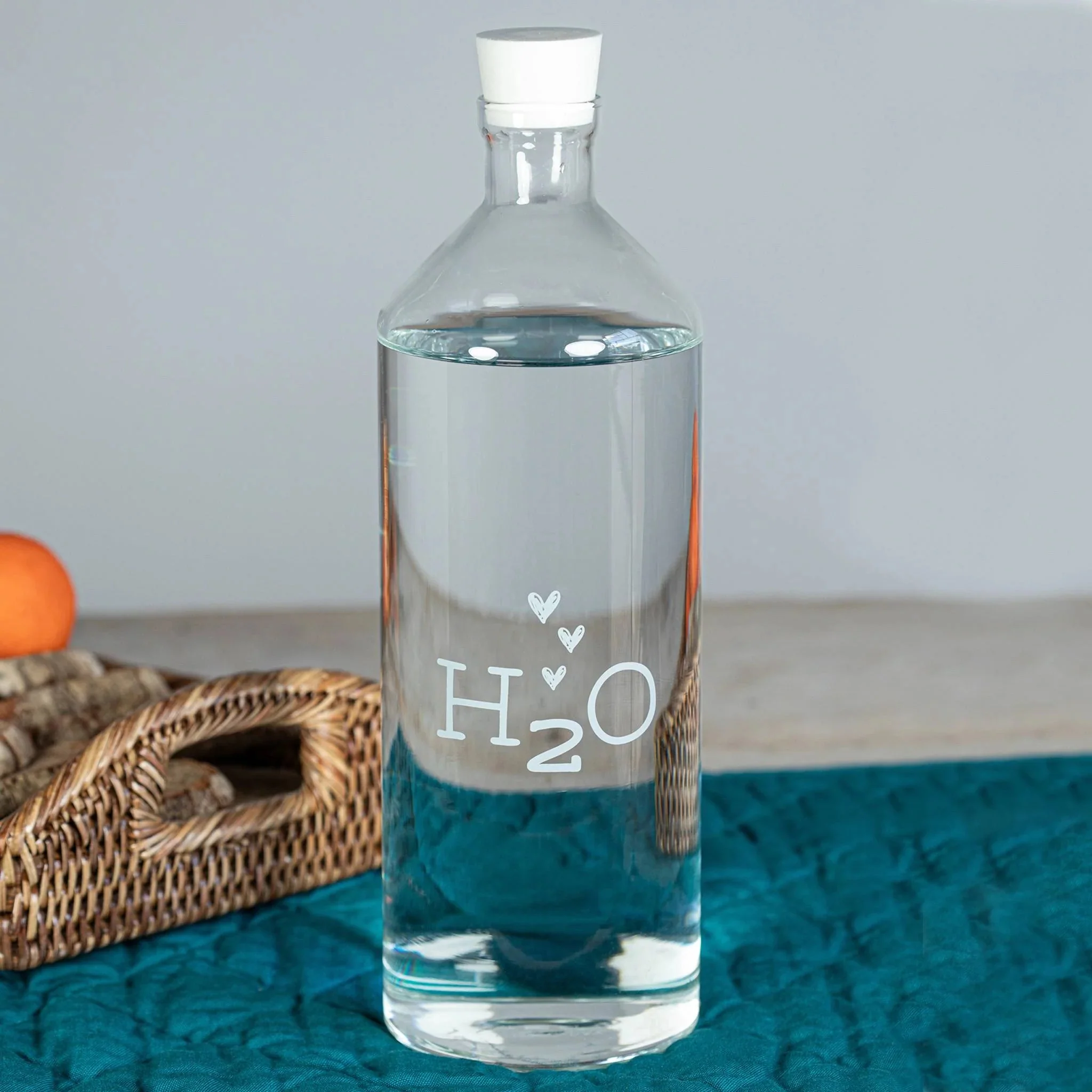 SIMPLE DAY Bottiglia in Vetro H2O 1,4 Litri Vetro Borosilicato - Image 2