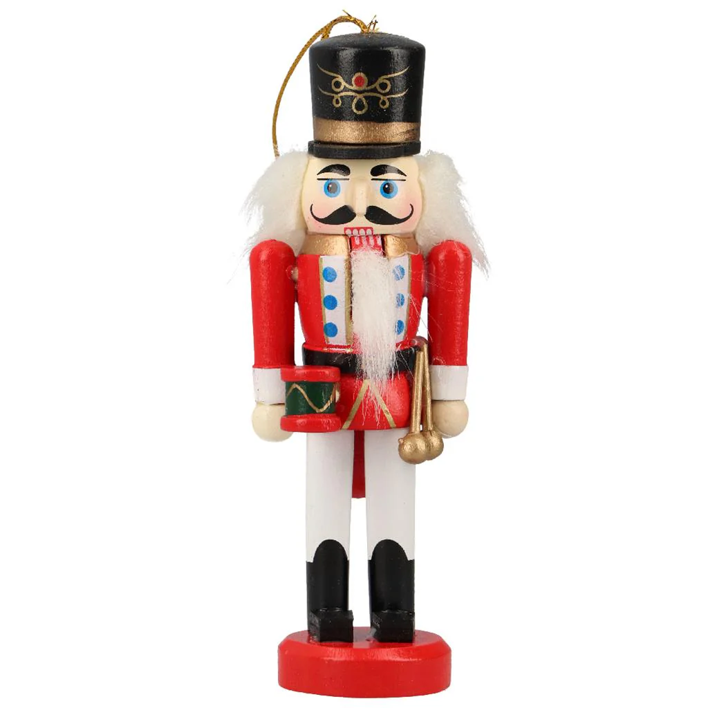 TIMSTOR Schiaccianoci Set 4 Pezzi Legno 13 cm Decorazione Natalizia Natale - Image 7