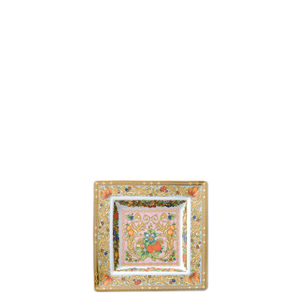 VERSACE Le Jardin de Versace Ciotola Quadrata 14x14cm Porcellana