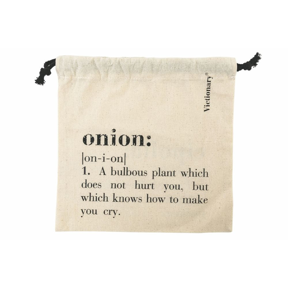 VILLA D'ESTE HOME TIVOLI Sacchetto Onion Cipolla 25x25cm in Cotone - Image 3
