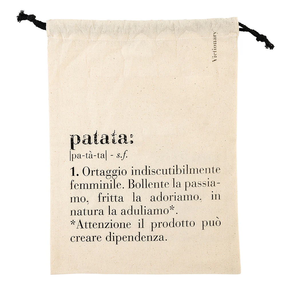 VILLA D'ESTE HOME TIVOLI Sacchetto Potato Patata 40x30cm in Cotone - Image 2